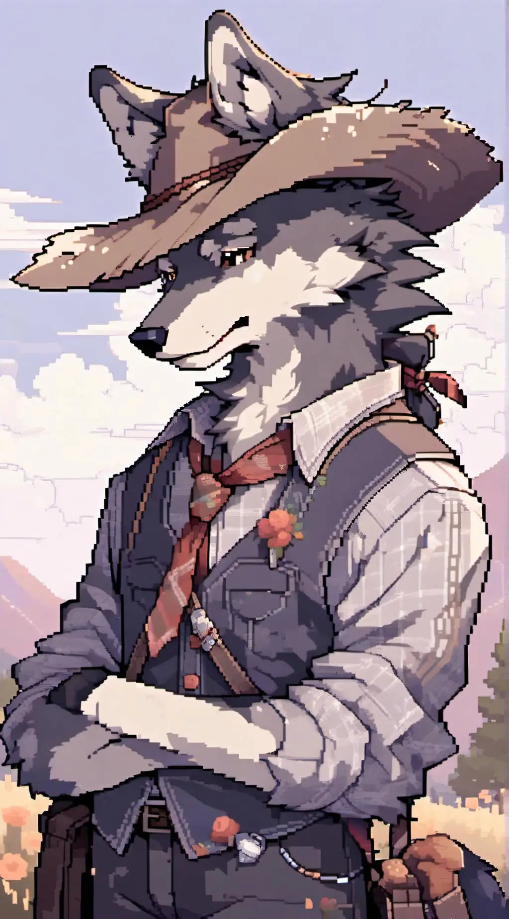 ai character: Arthur  background