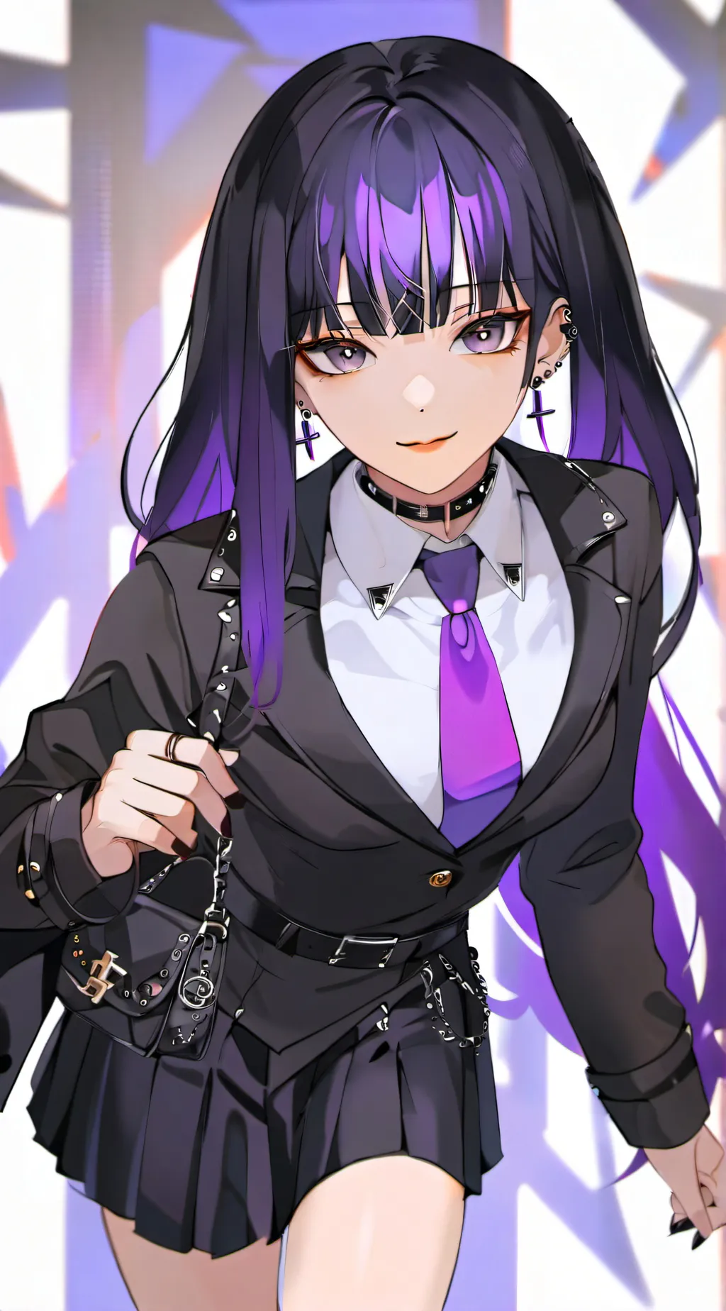 ai character: 时茉 background