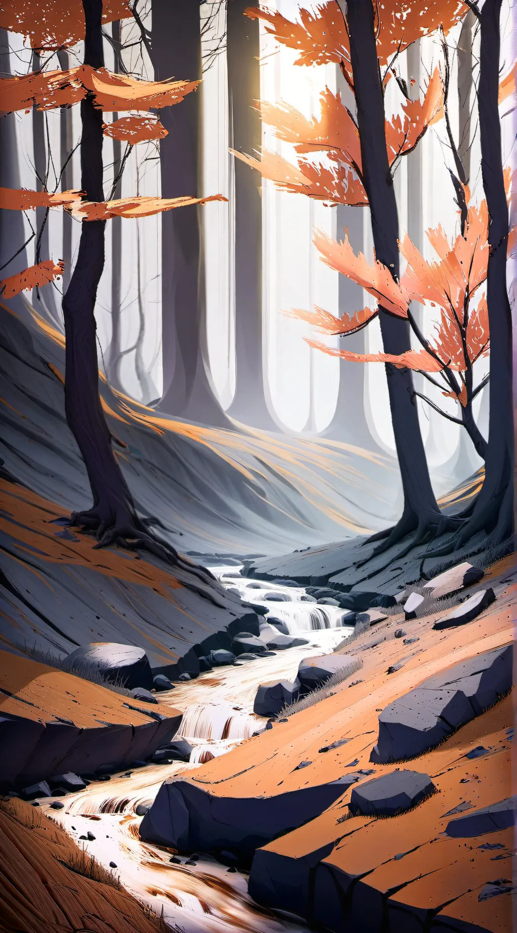 ai character: eldritch forest background