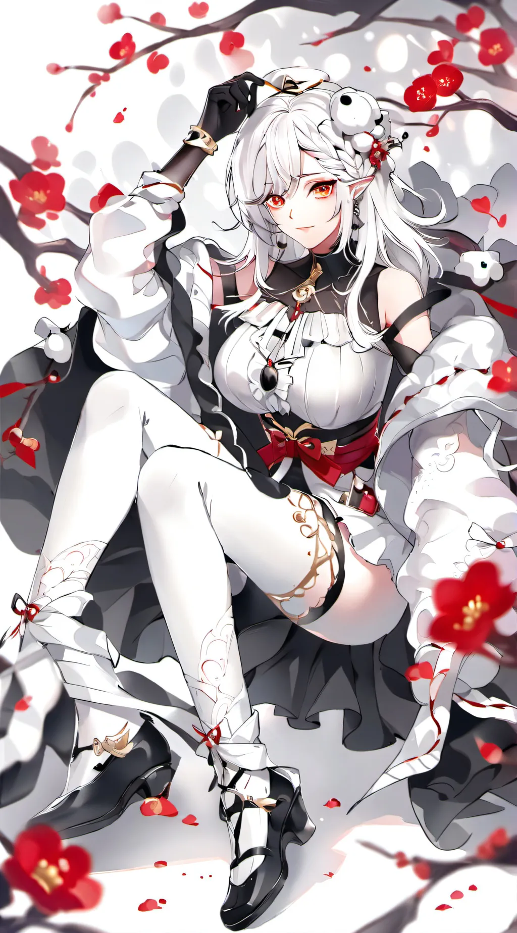 ai character: Lily  background
