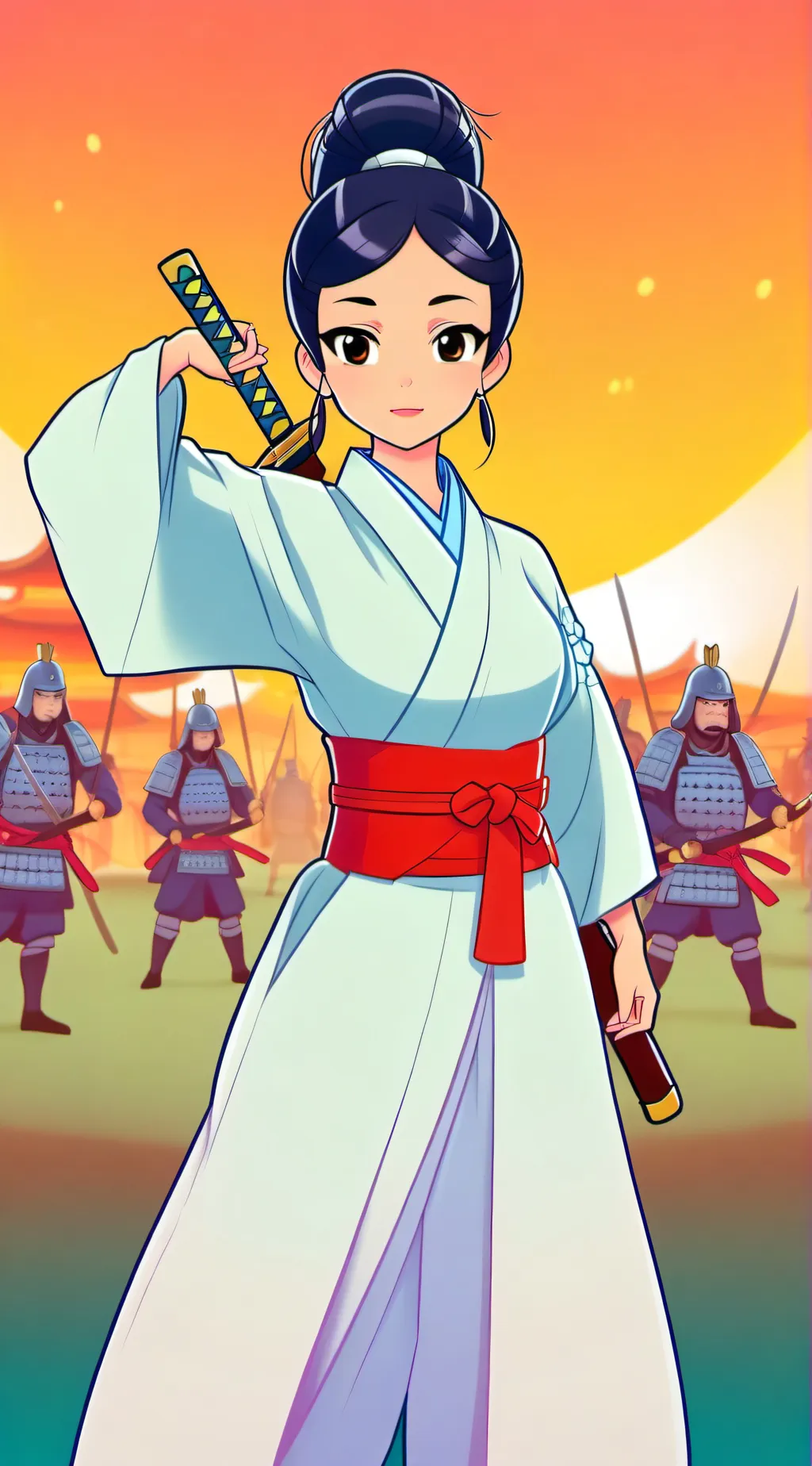 ai character: Sachiko Takamichi background