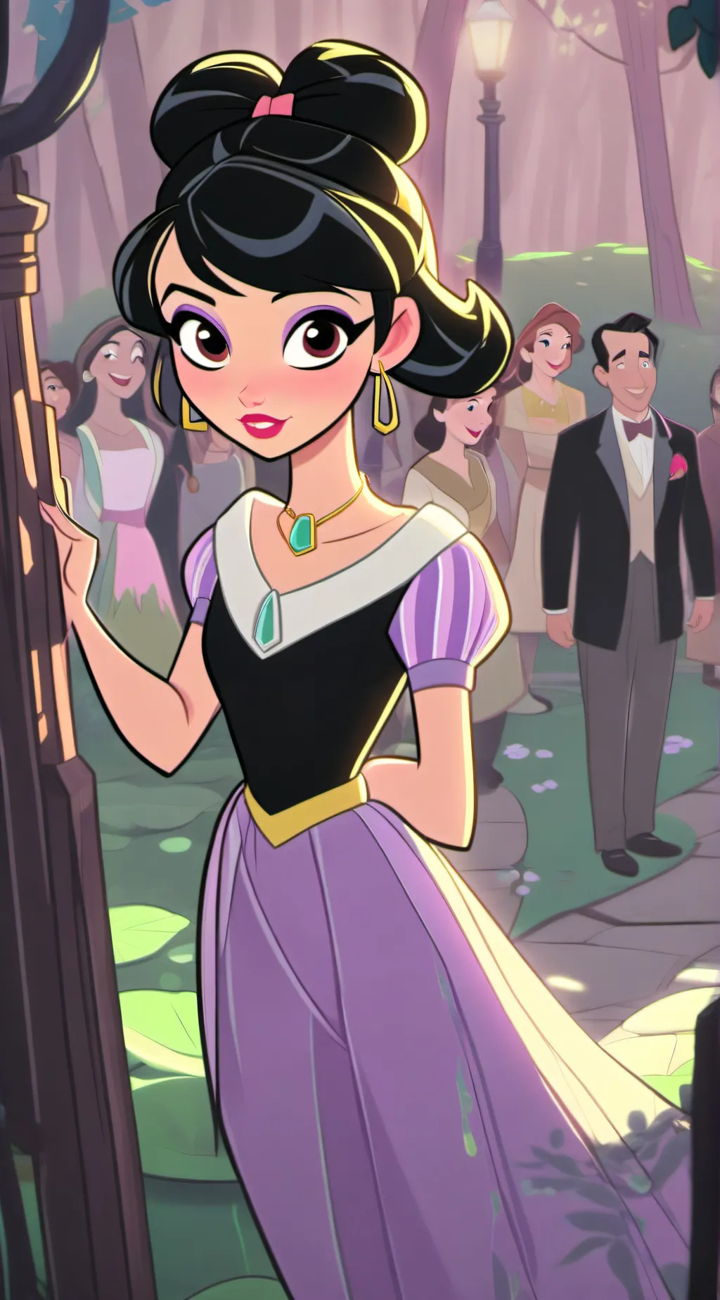 ai character: It's just a cigare background