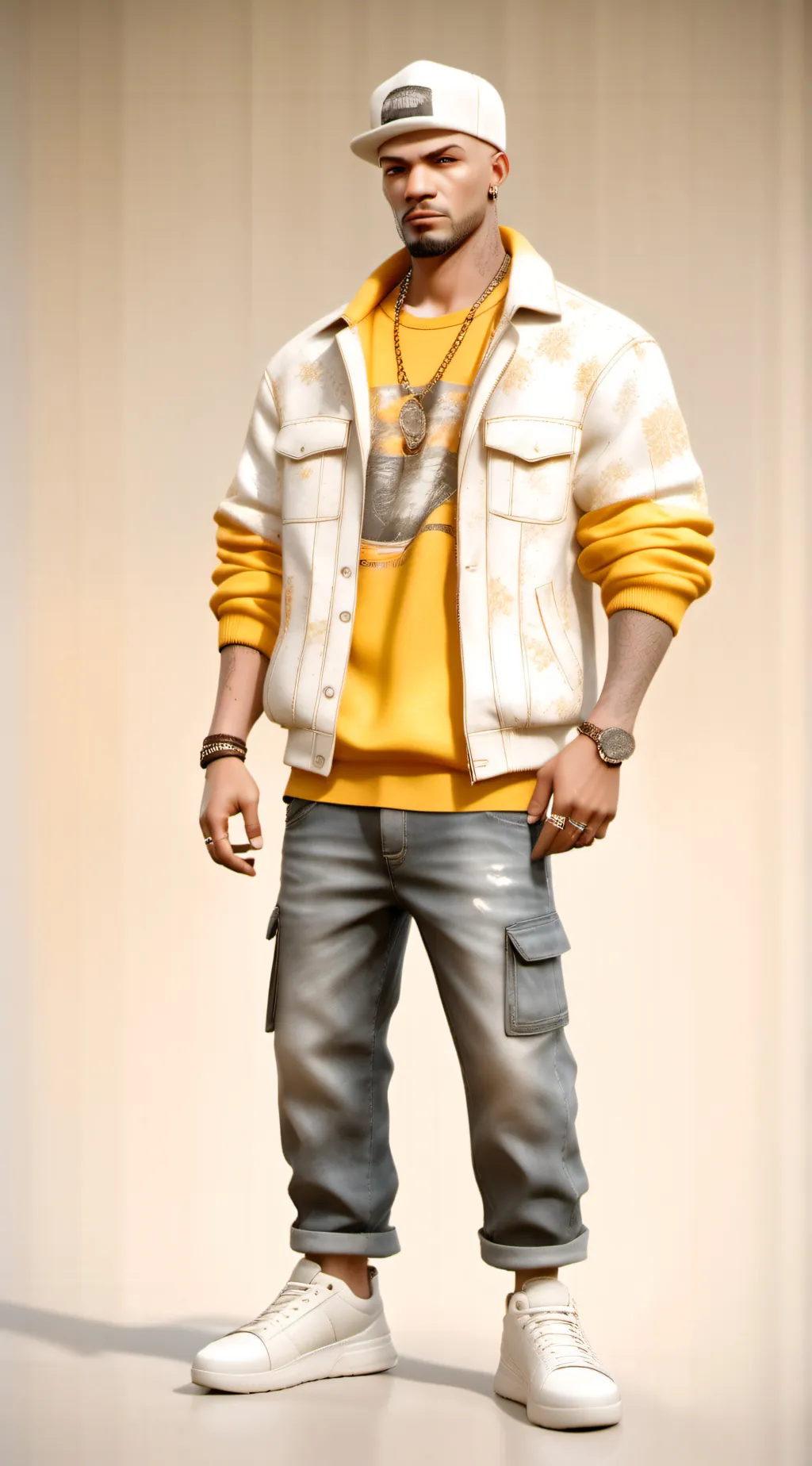 ai character: Max  background