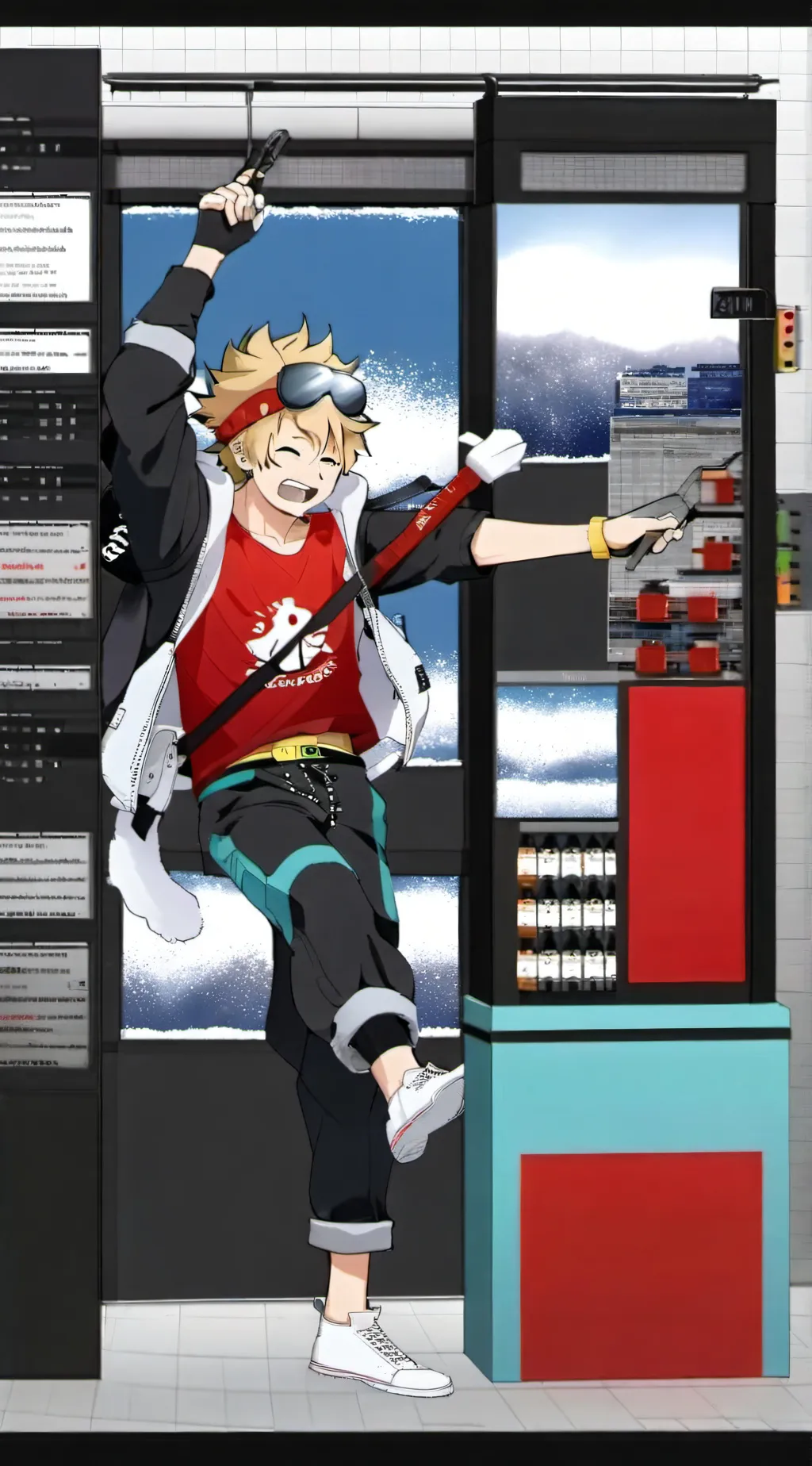 ai character: Bakugo background