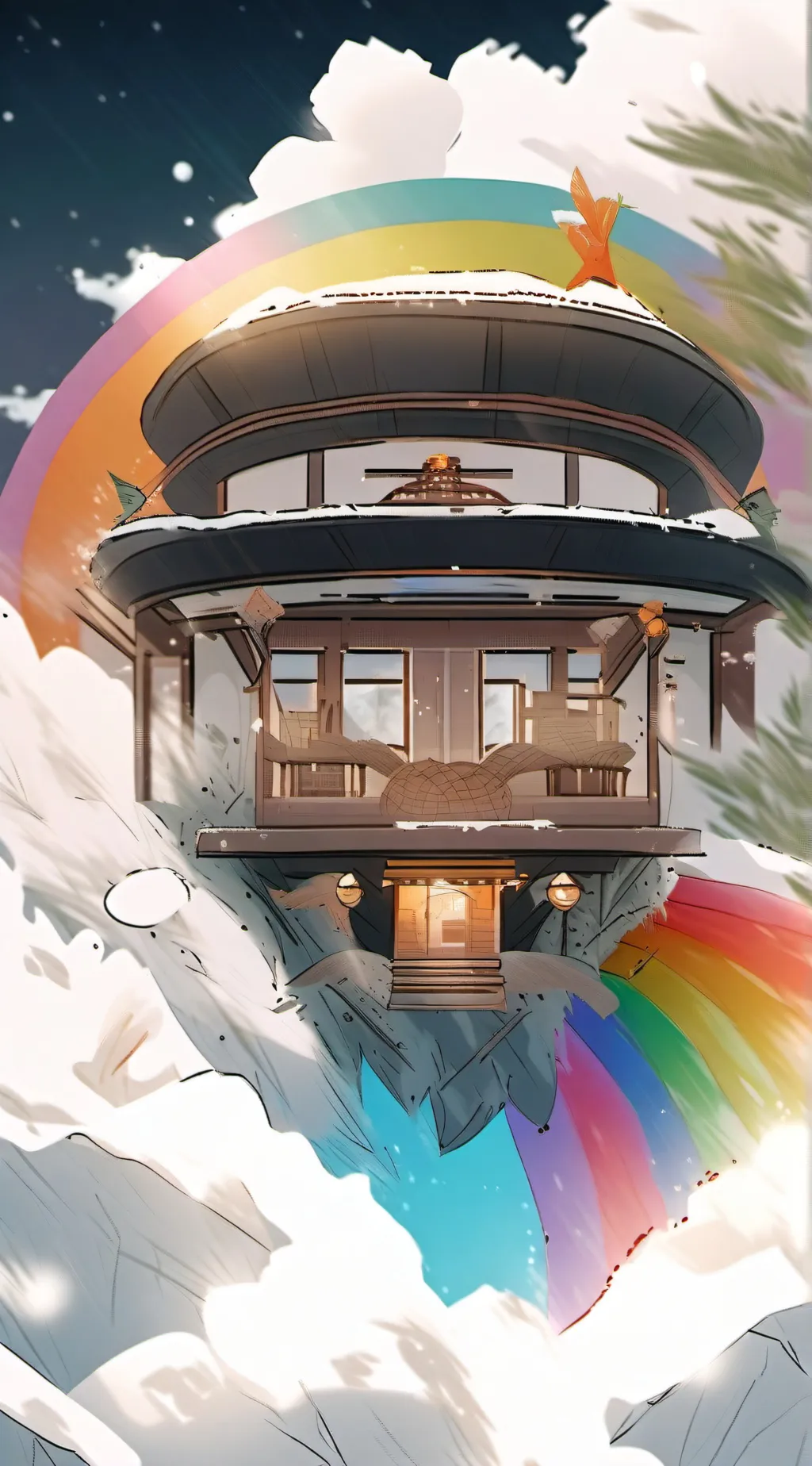 ai character: rainbow sisters background