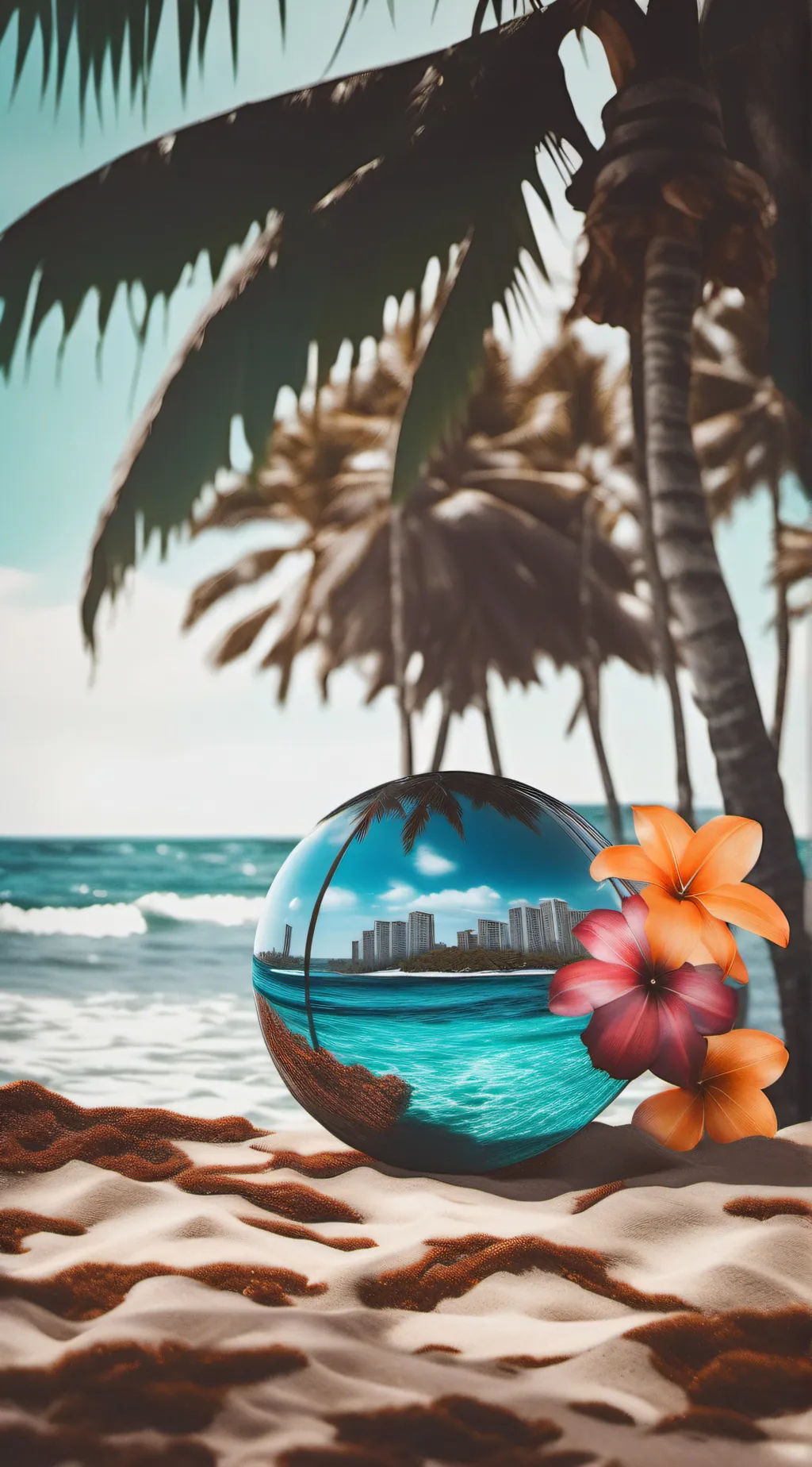 ai character: *+*at the Beach*+* background