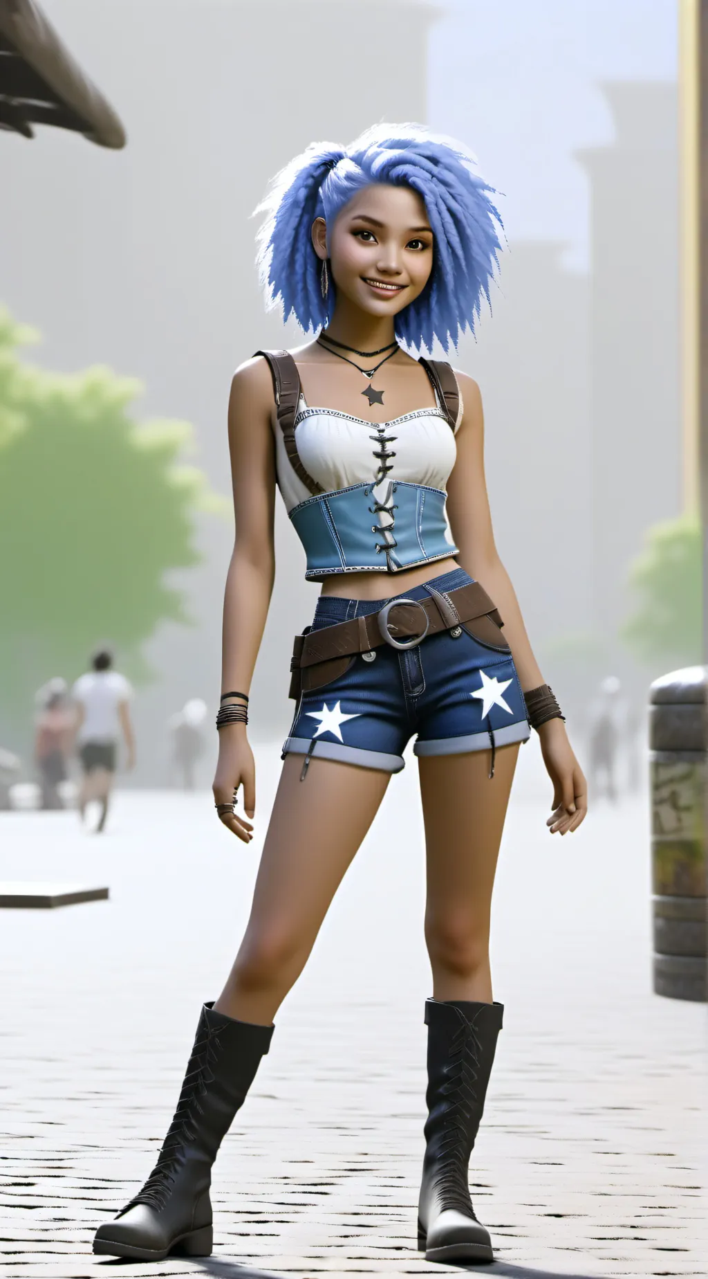 ai character: Rika background