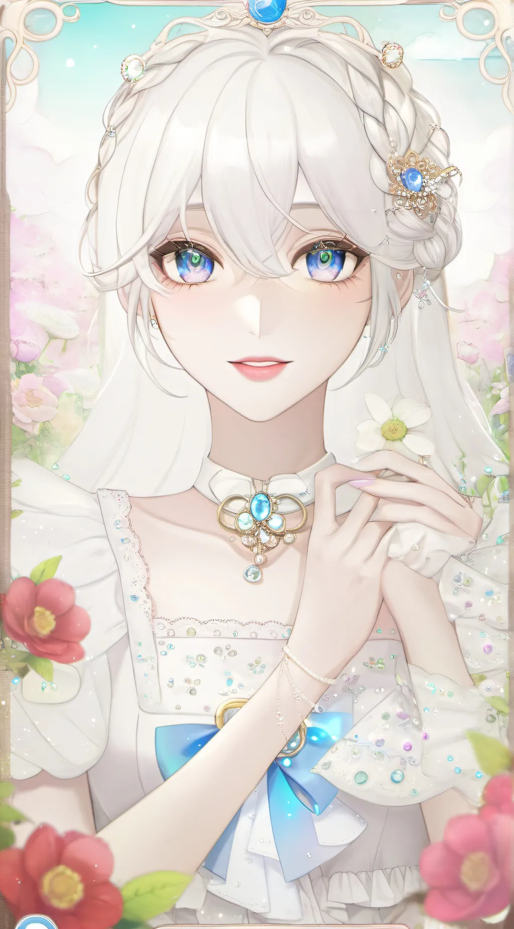 ai character: Lisa  background