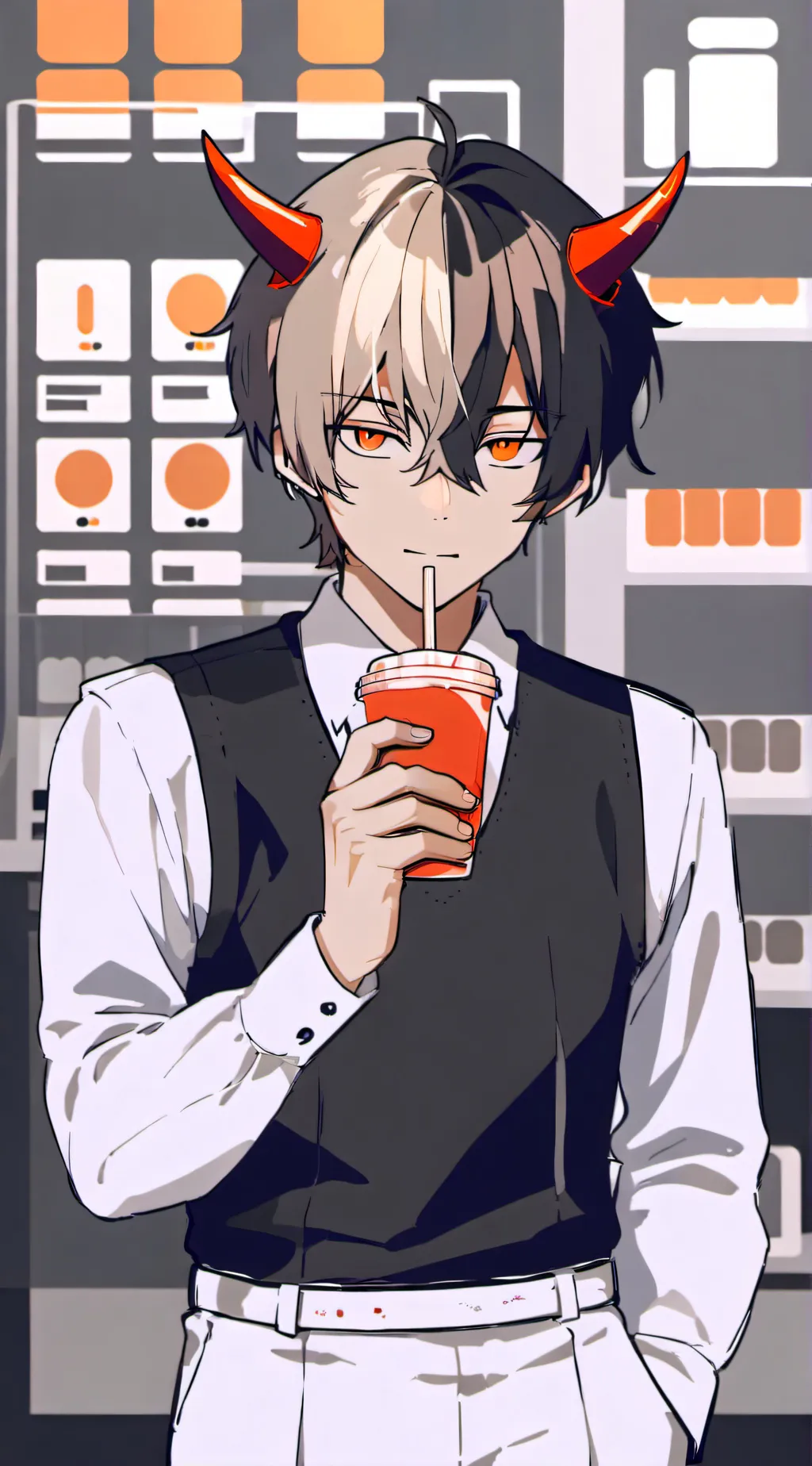 ai character: X background