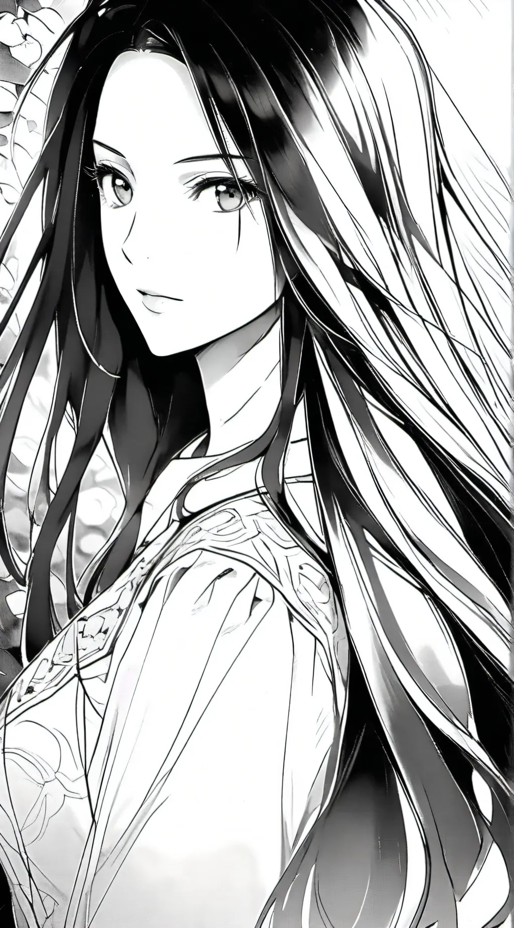 ai character: Ashley  background