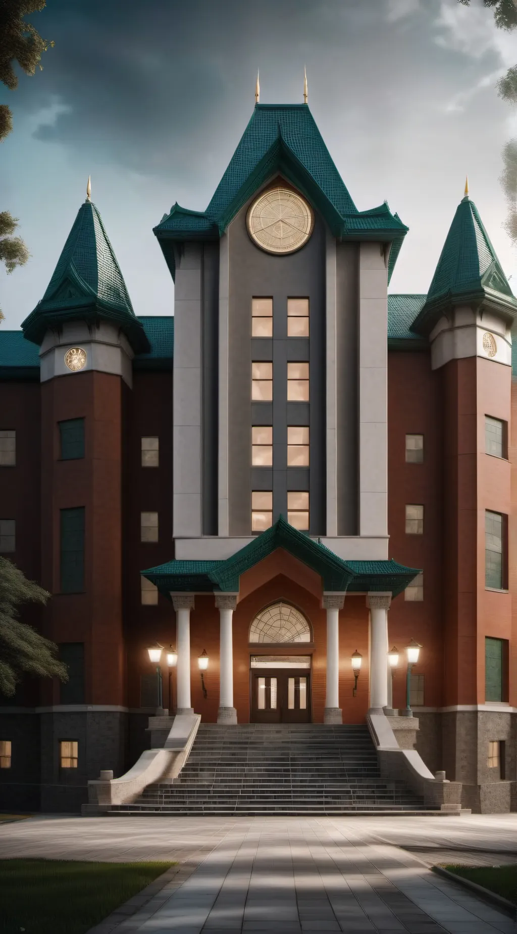 ai character: Shiz University background