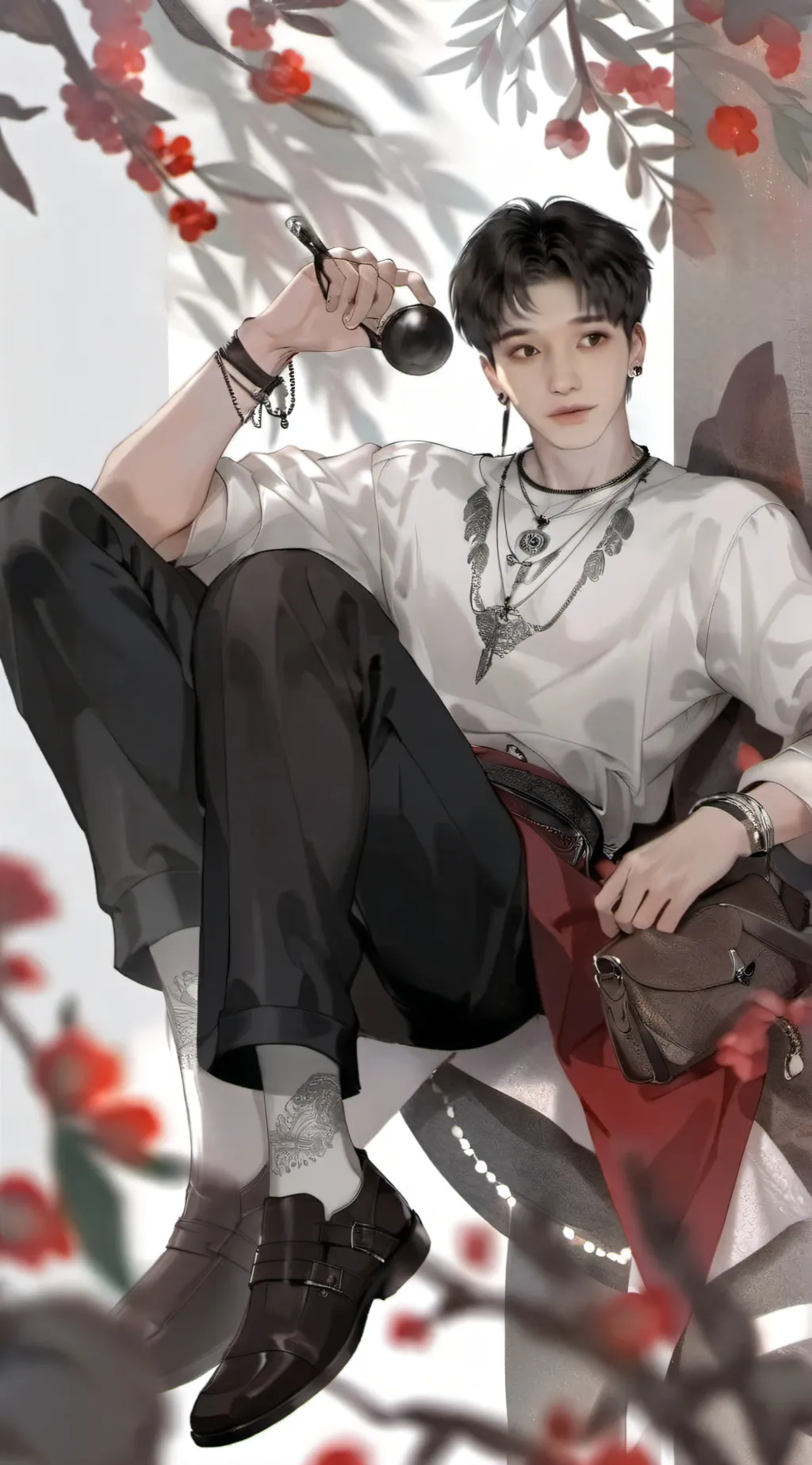 ai character: Skz  background