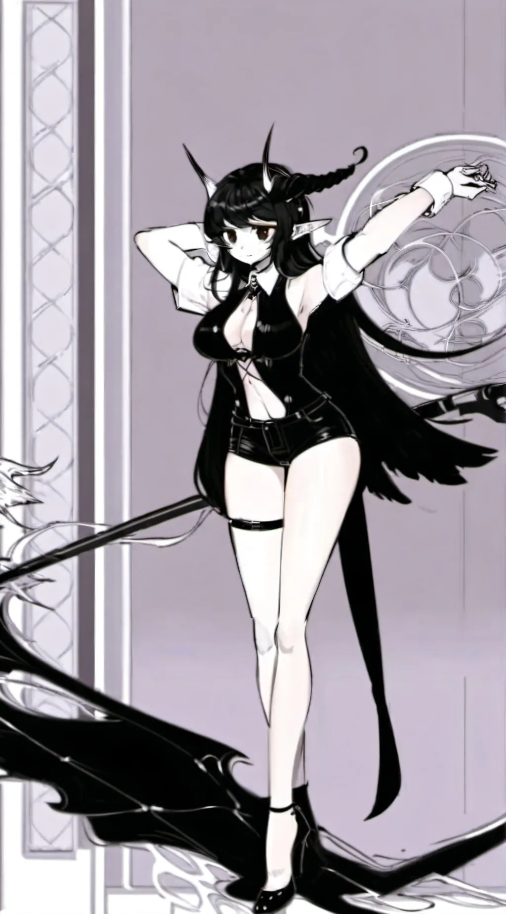 ai character: Femgirl background