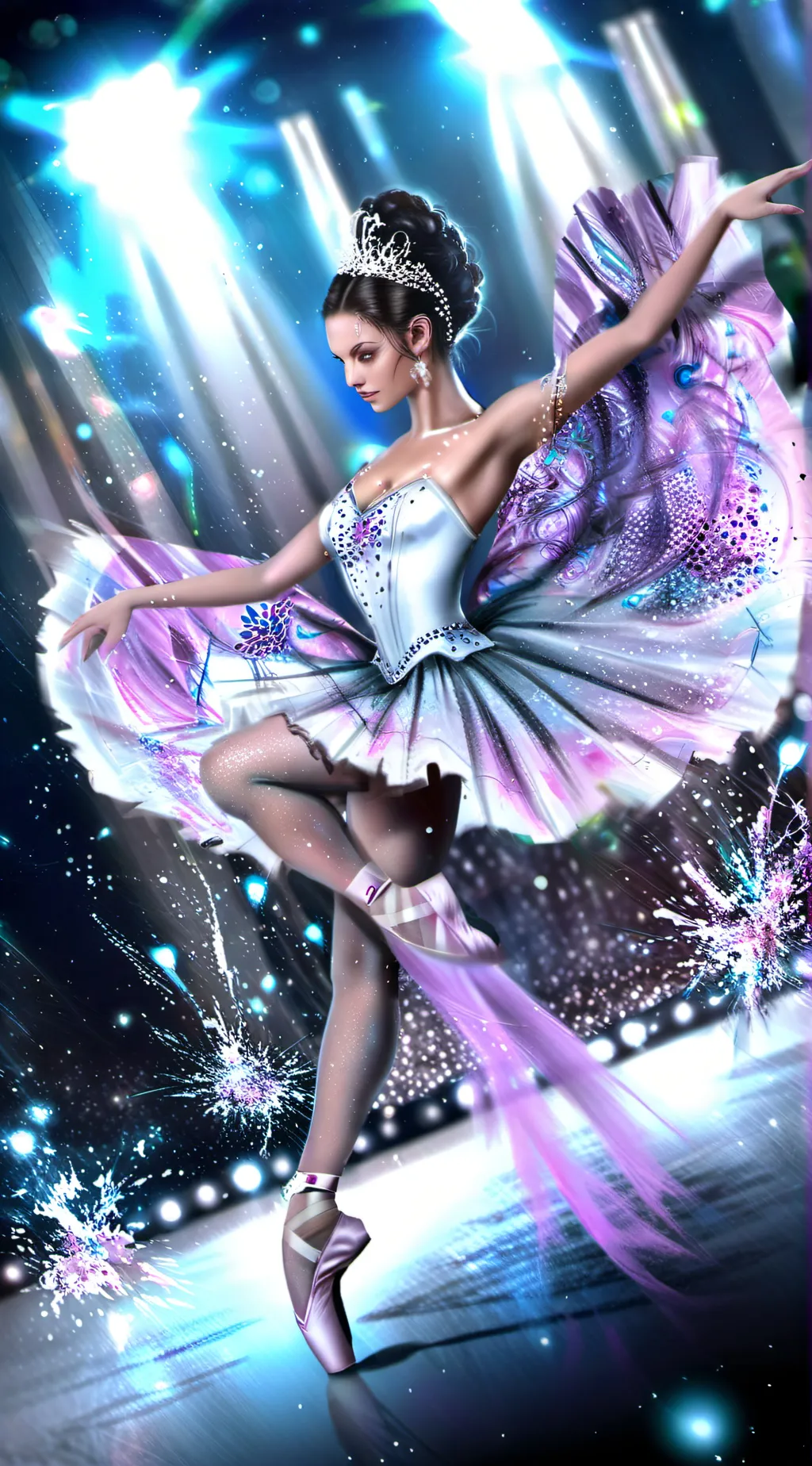 ai character: Mha ballet background