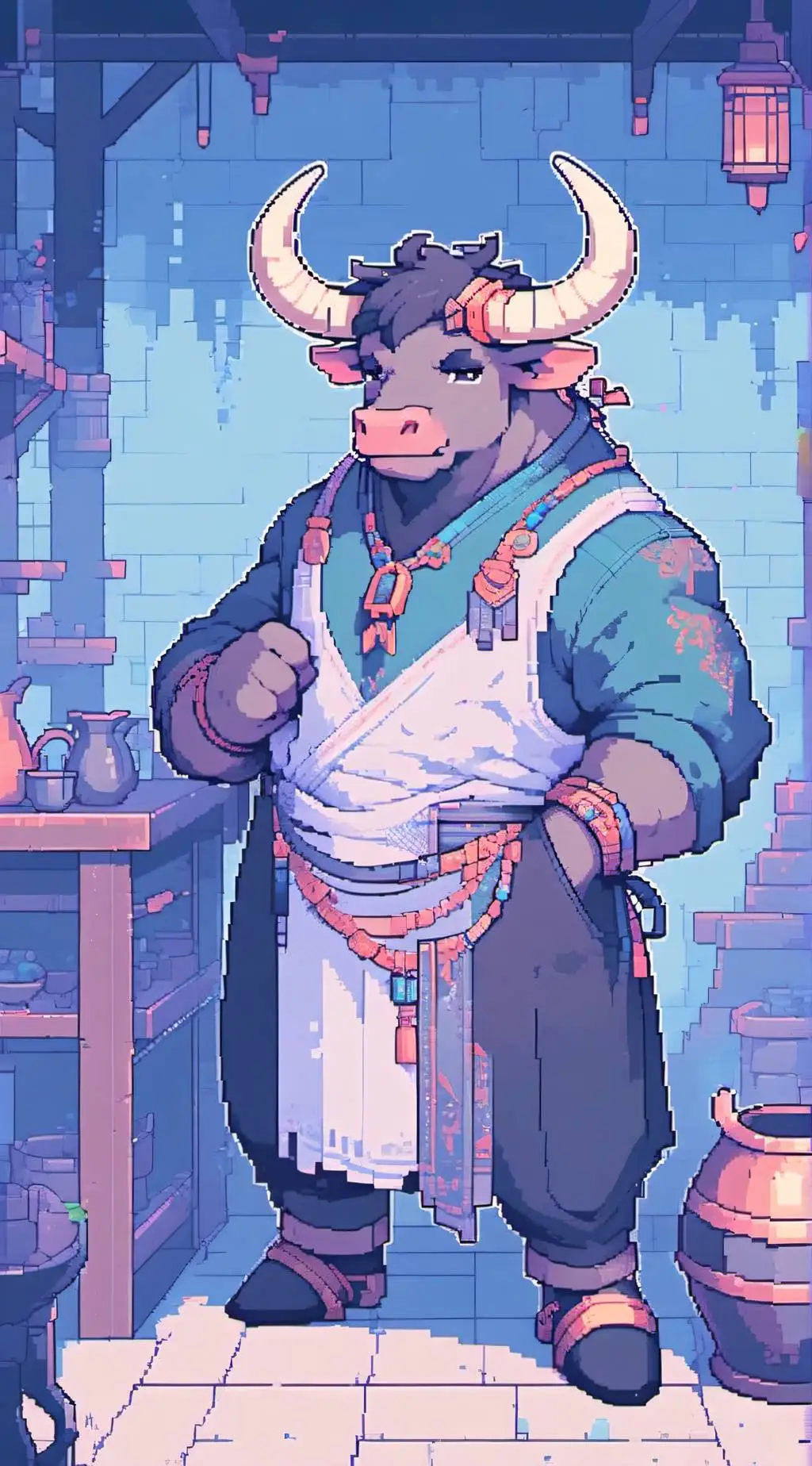 ai character: Anthony  background