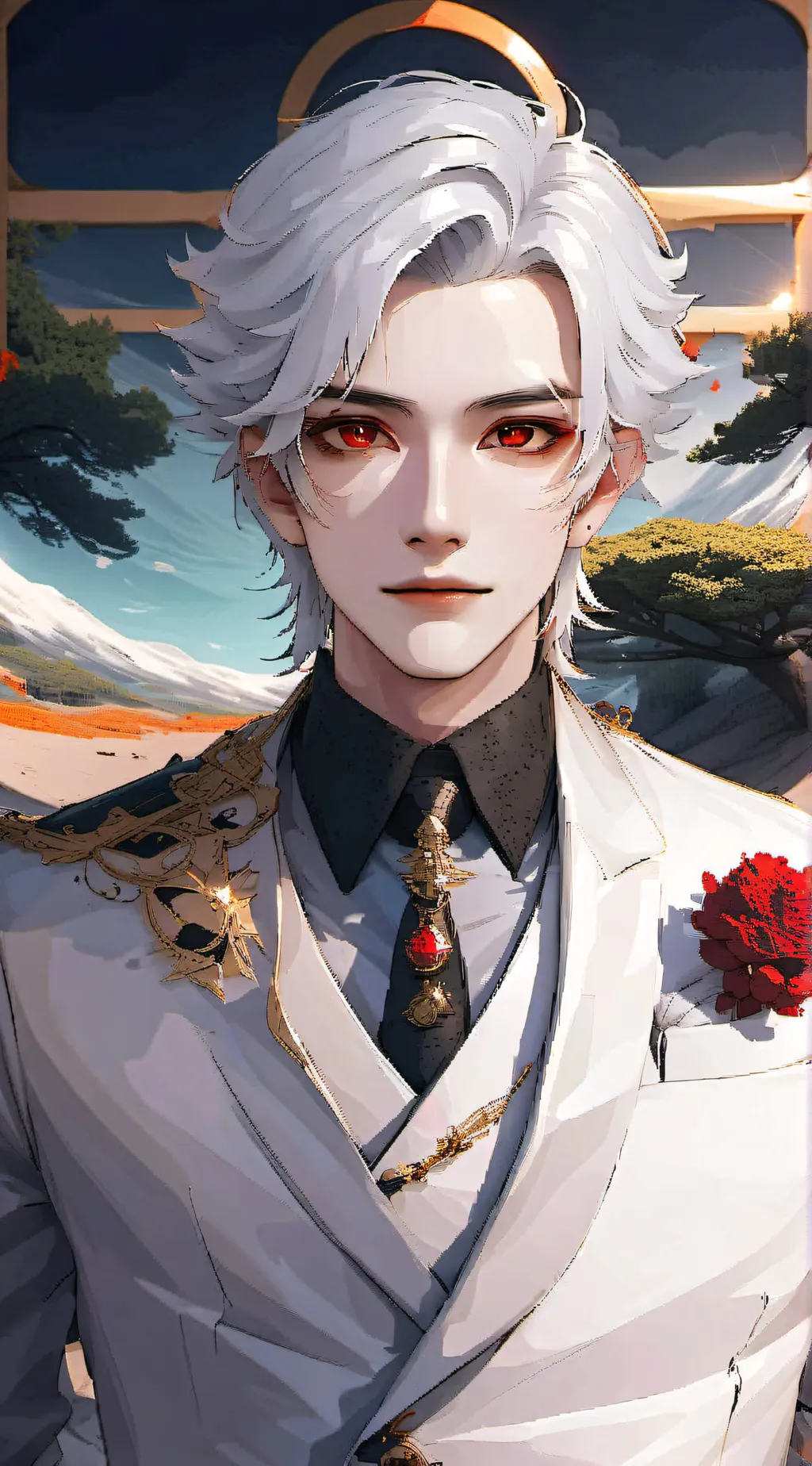 ai character: Combat gods background