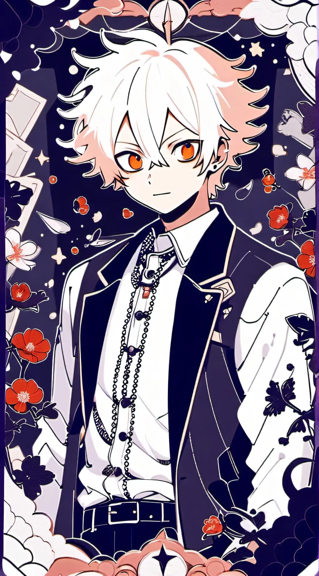 ai character: BAKUGO  background