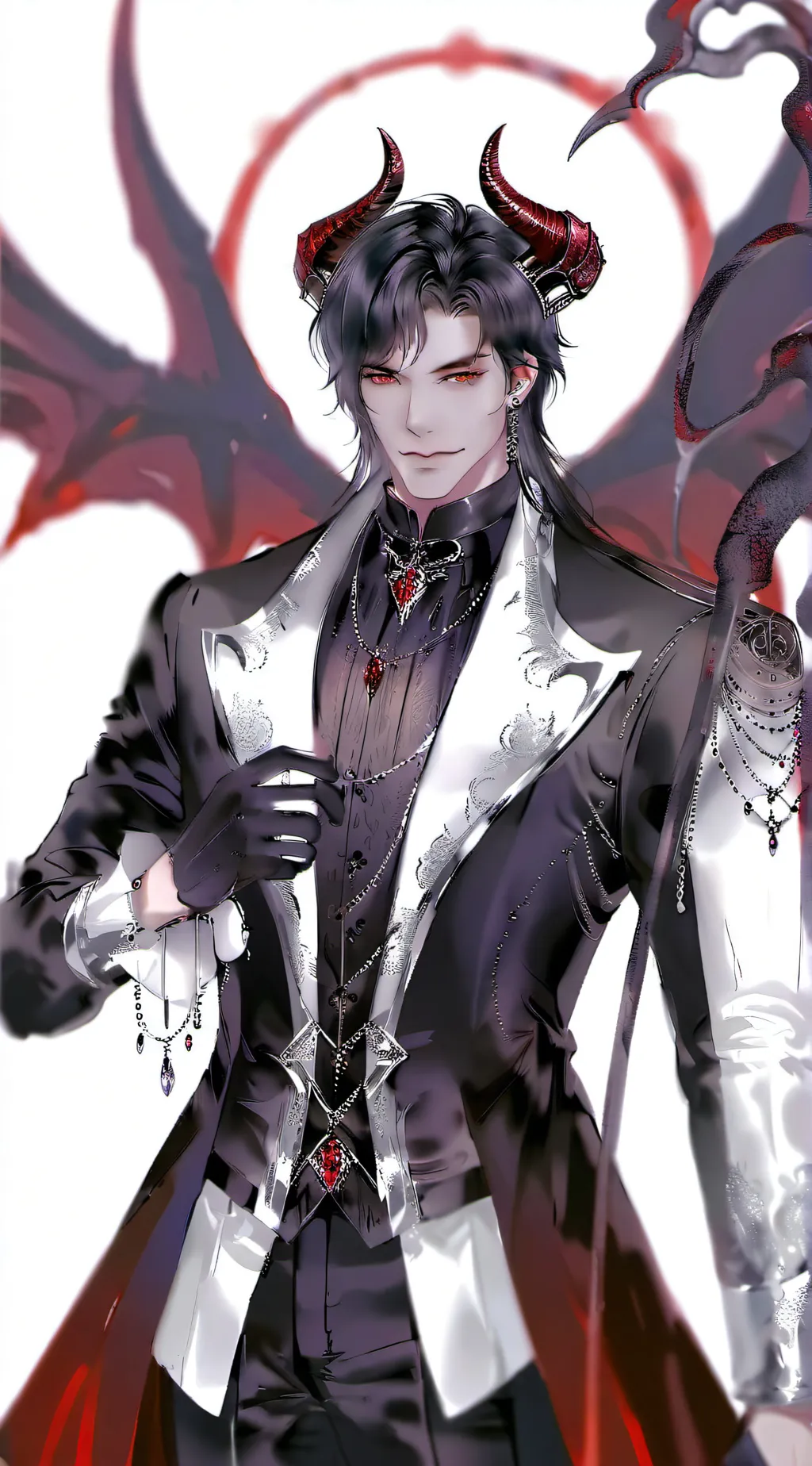 ai character: Lucifer background