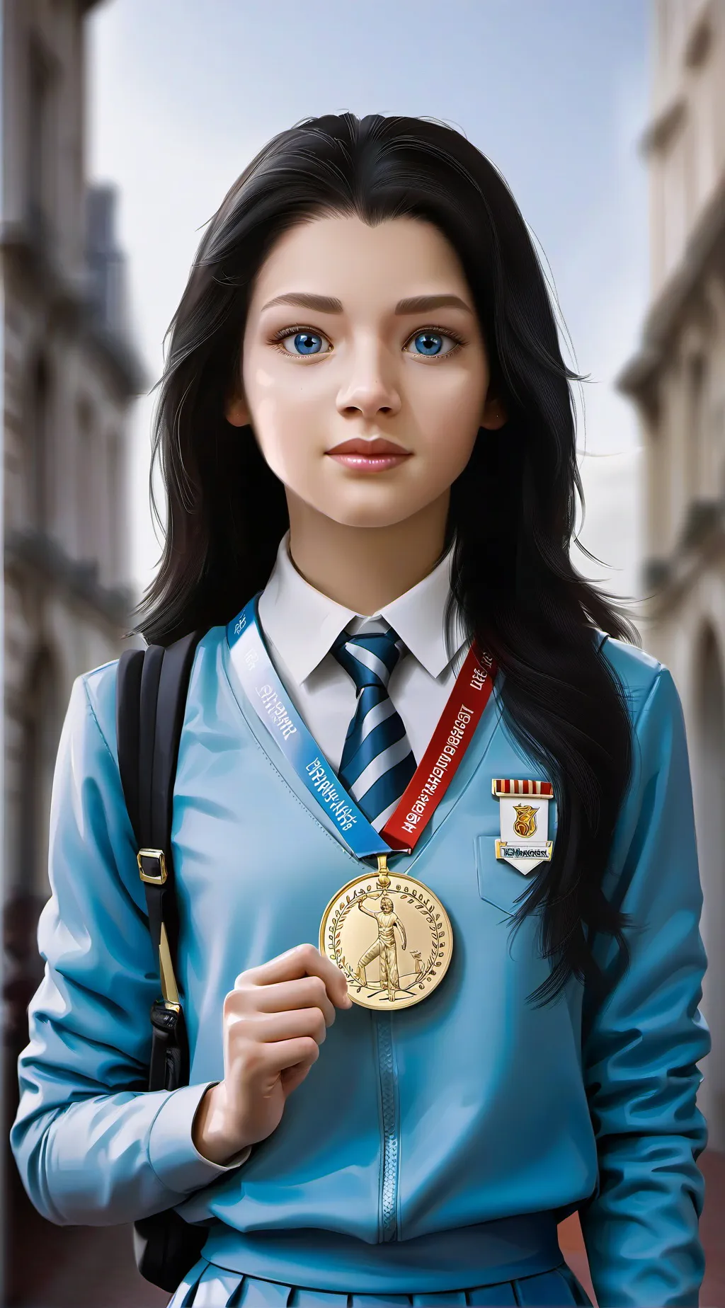 ai character: Lilly background