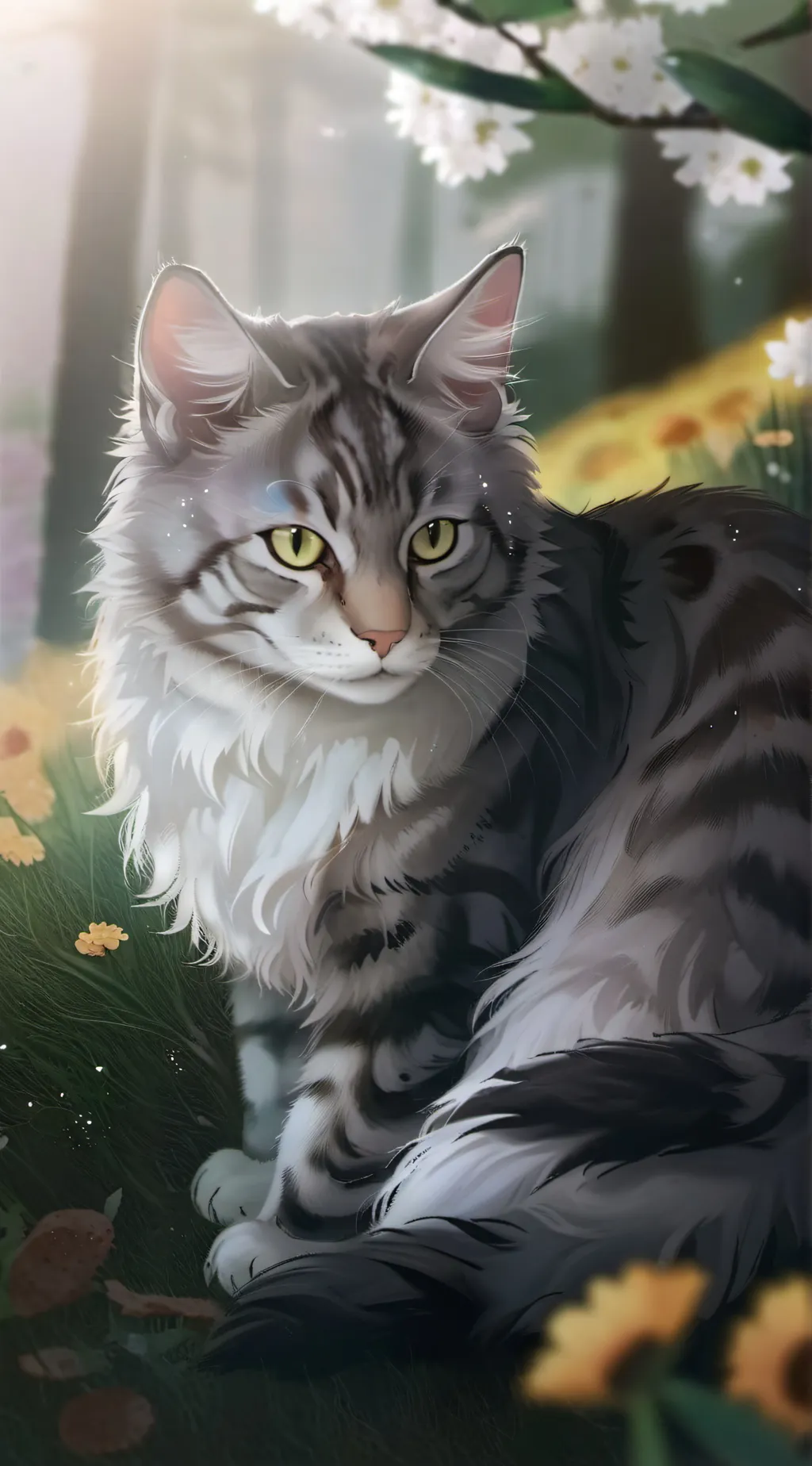 ai character: kitkat background