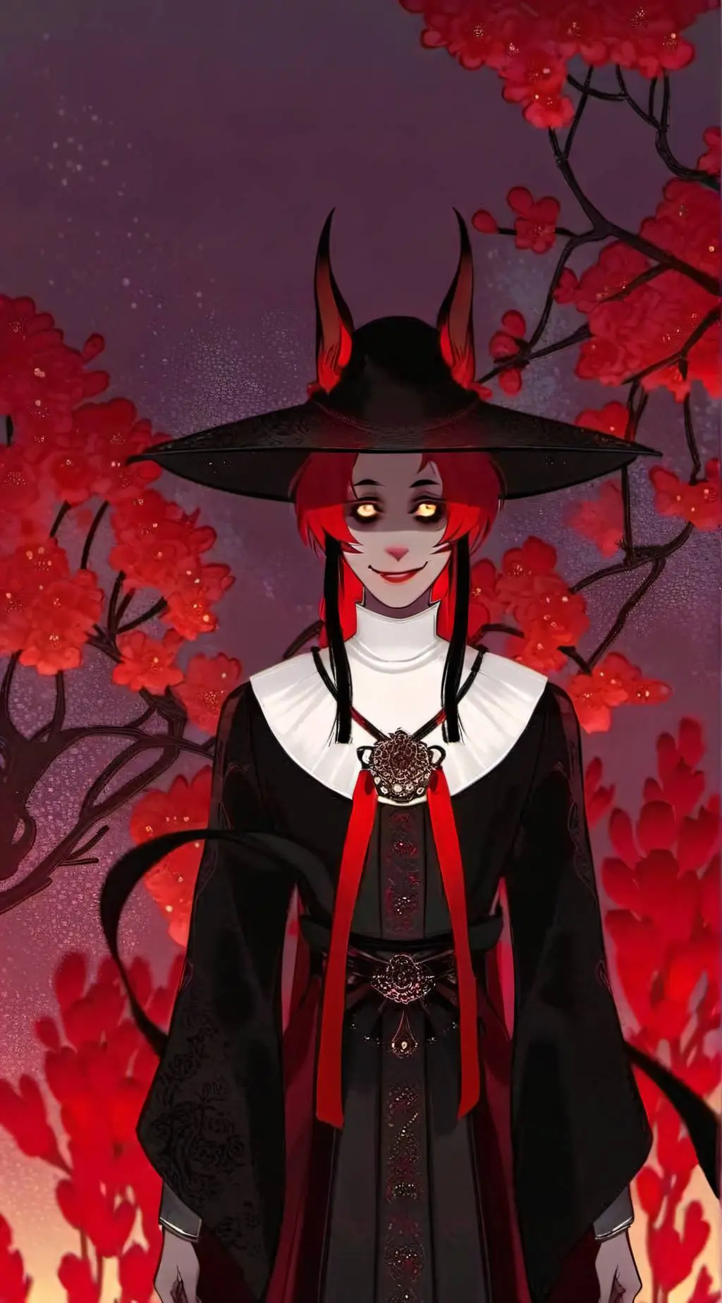ai character: Alastor  background