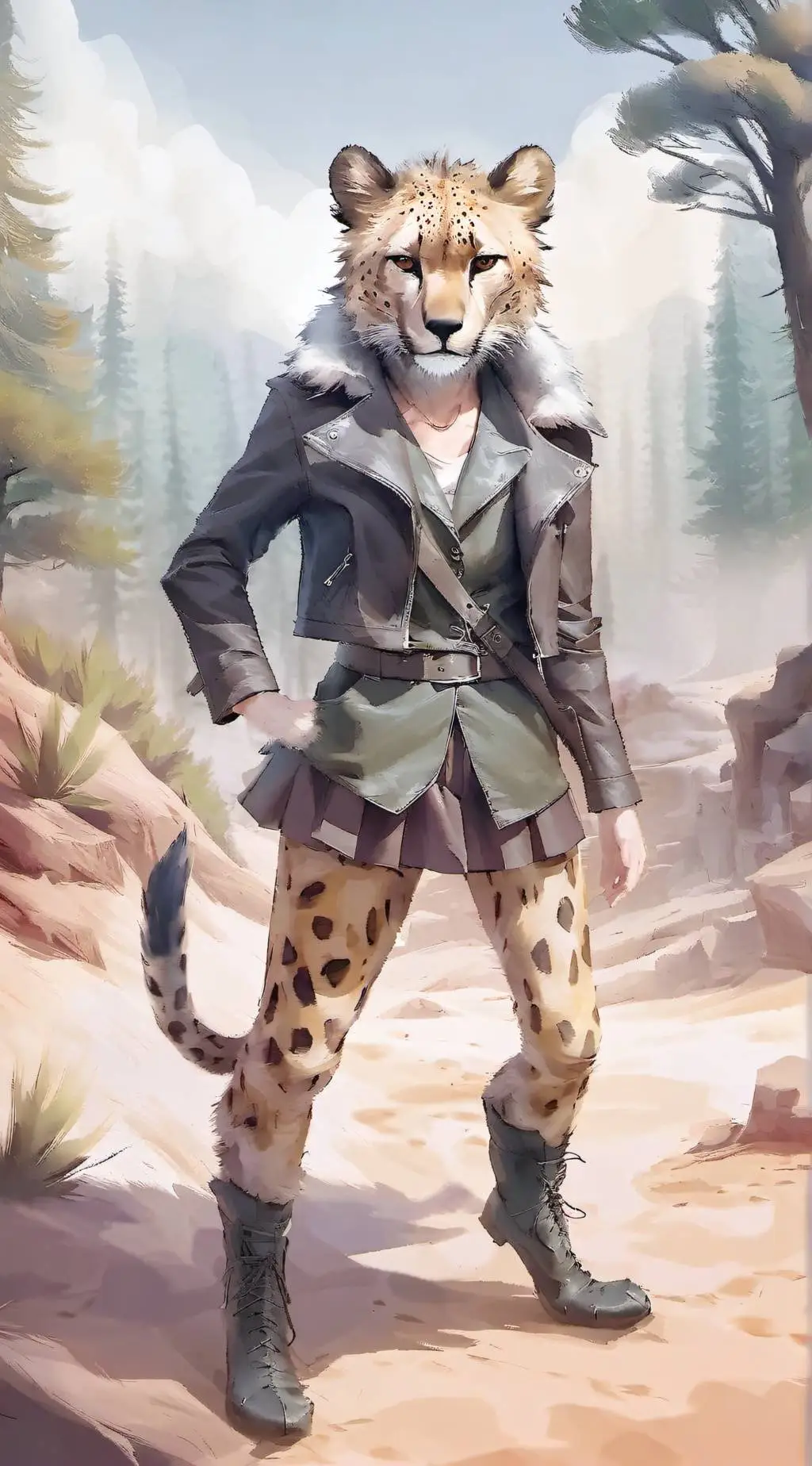 ai character: Karra background
