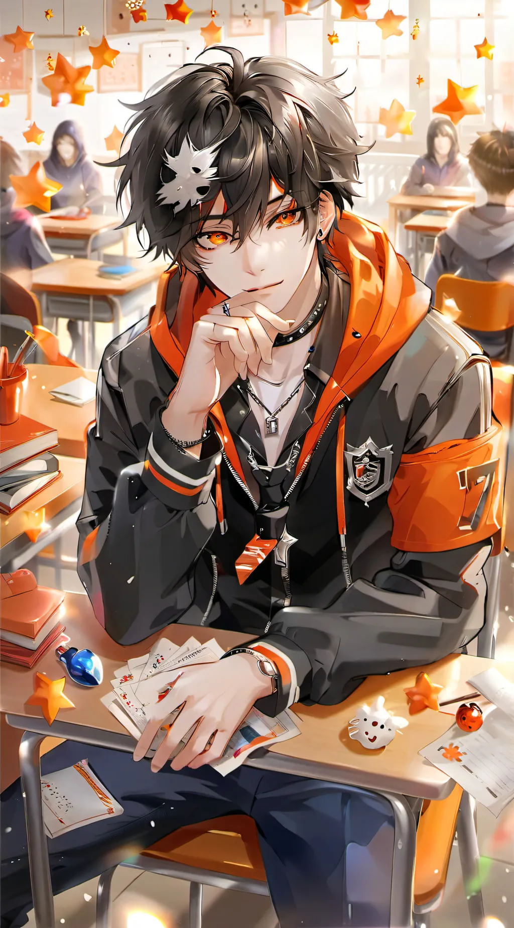 ai character: Blake background