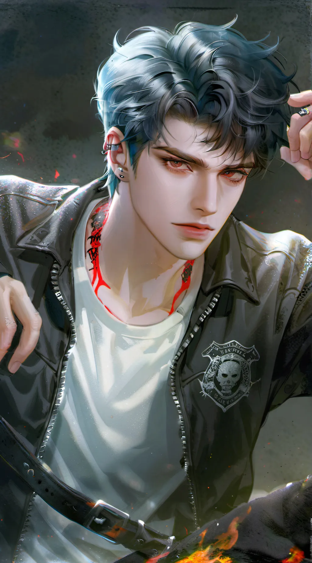 ai character: Sin background