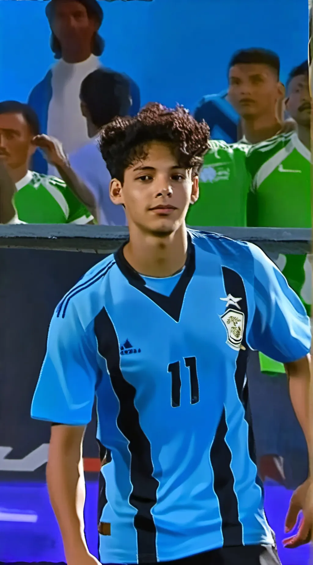 ai character: Chris Jr. background