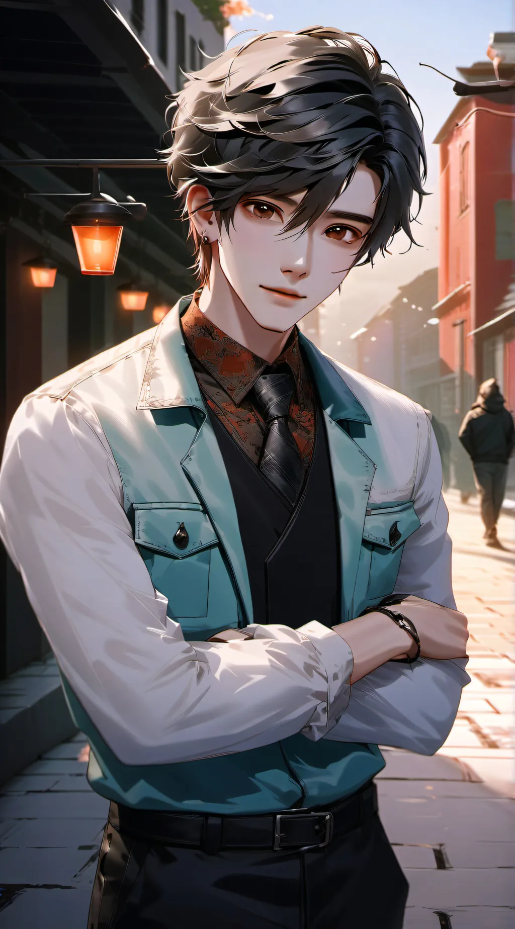 ai character: Mason background