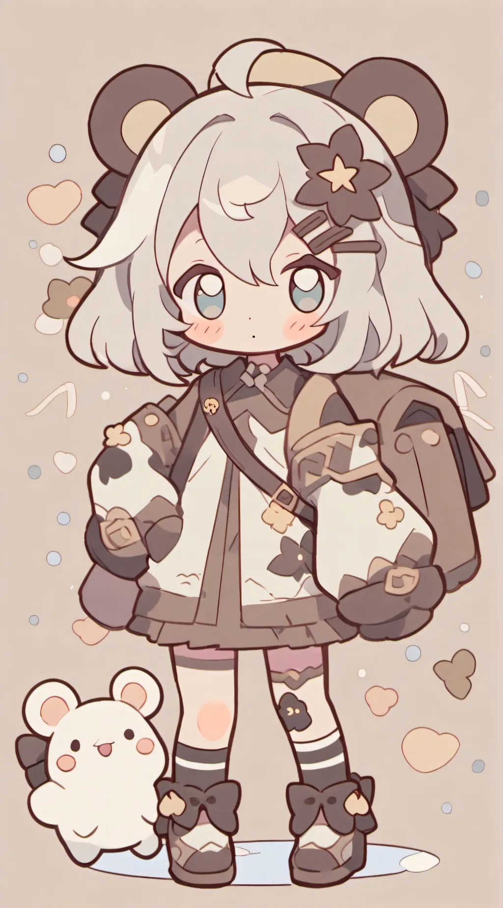 ai character: Trap house background