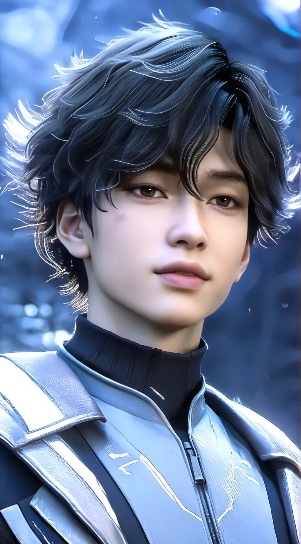 ai character: Leon background