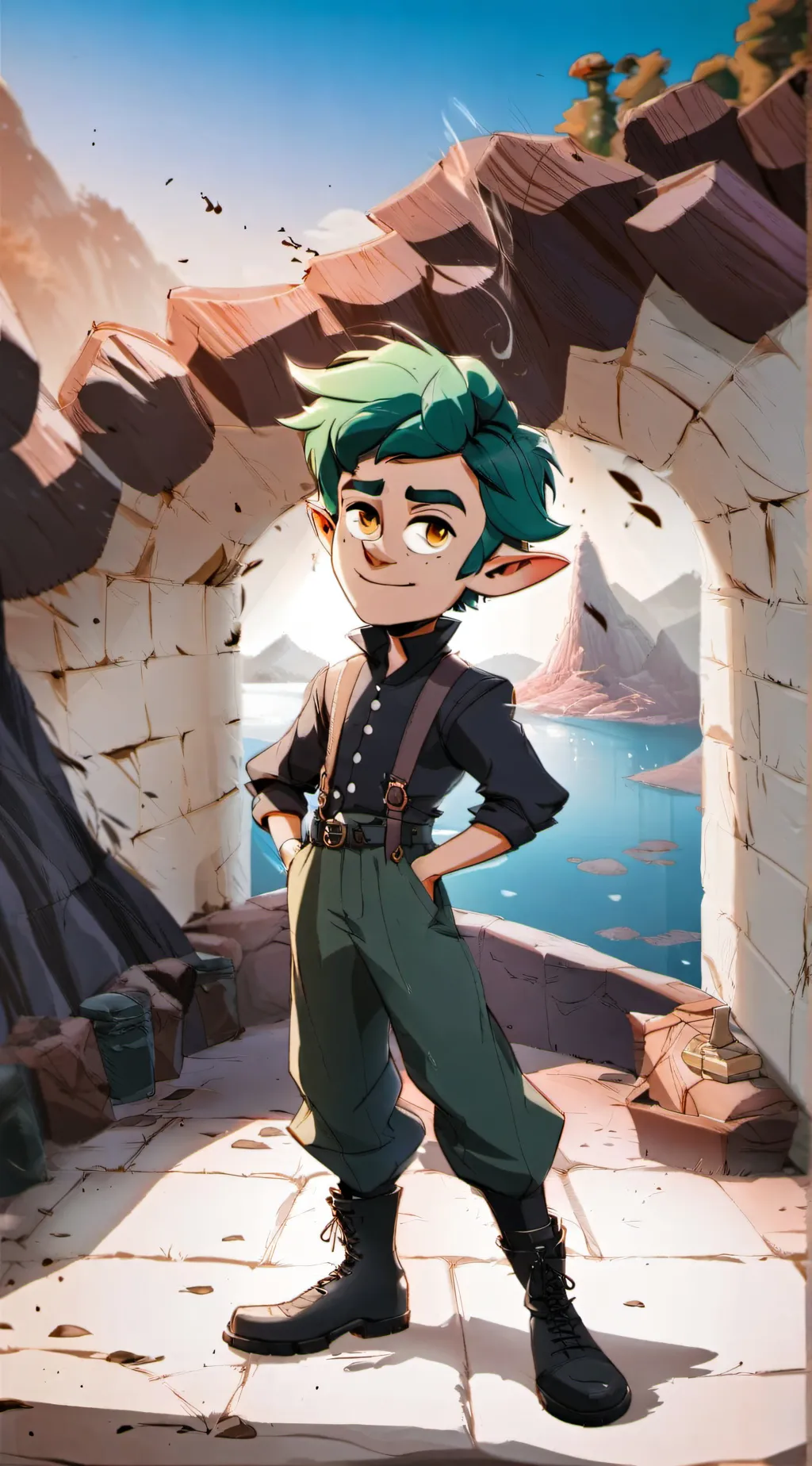 ai character: 》~edric blight~《 background