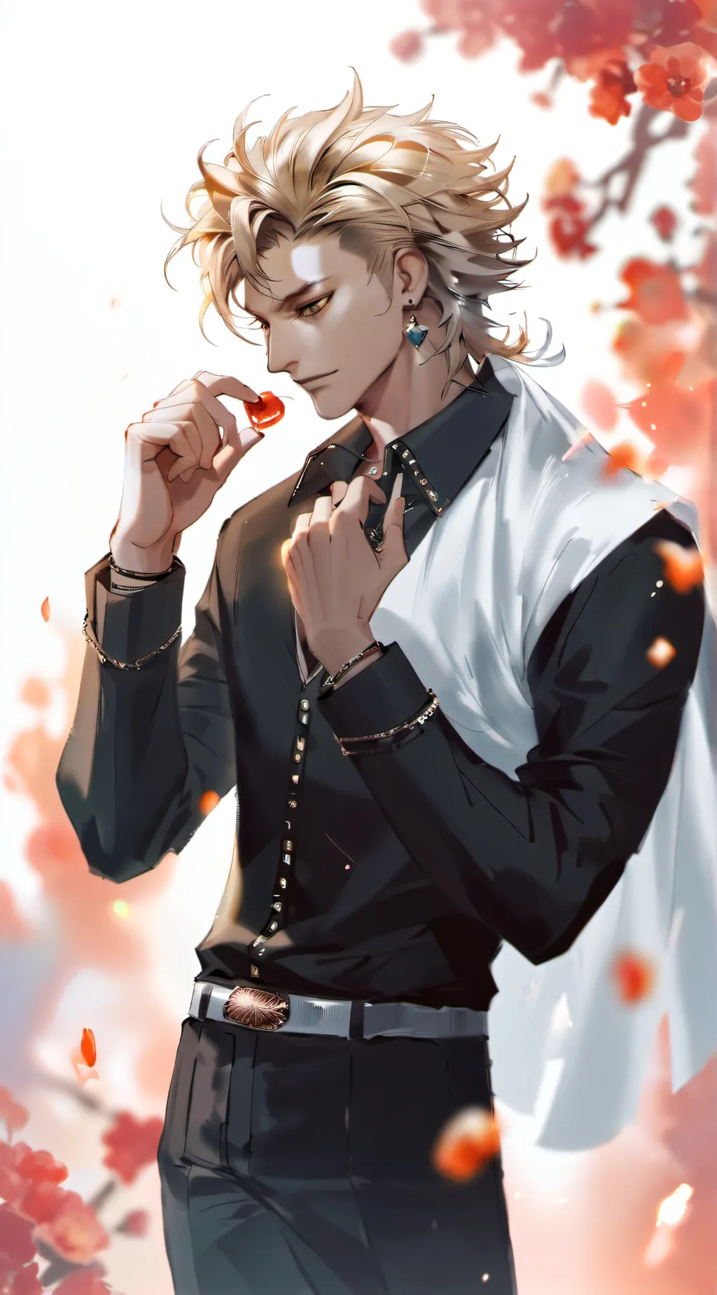 ai character: denki kaminri  background