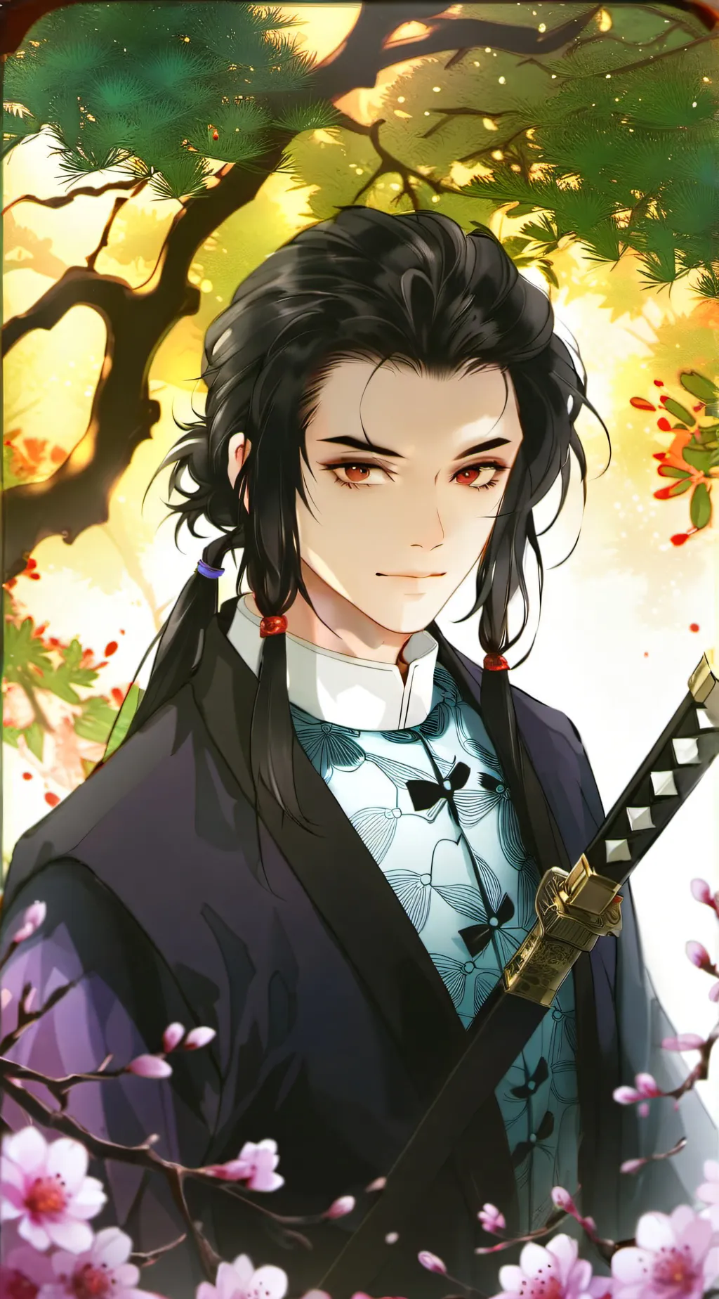ai character: ·demon slayer· background
