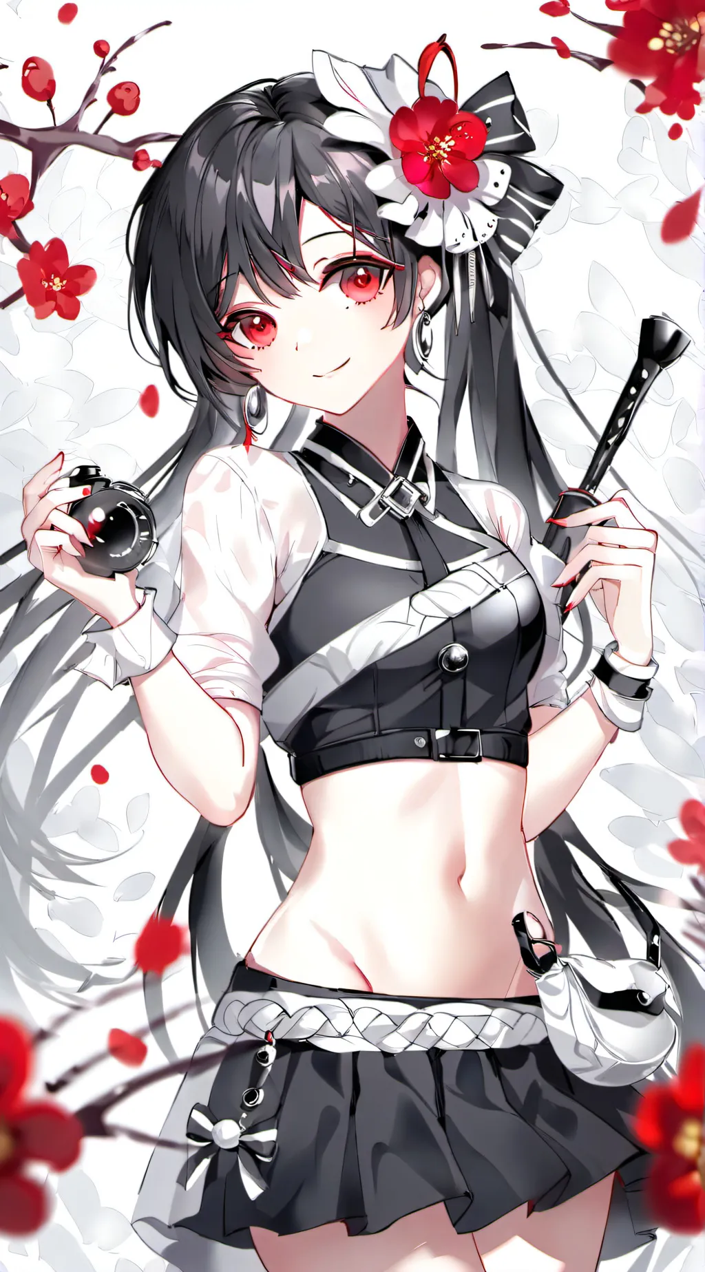 ai character: Alastor x Ashley  background