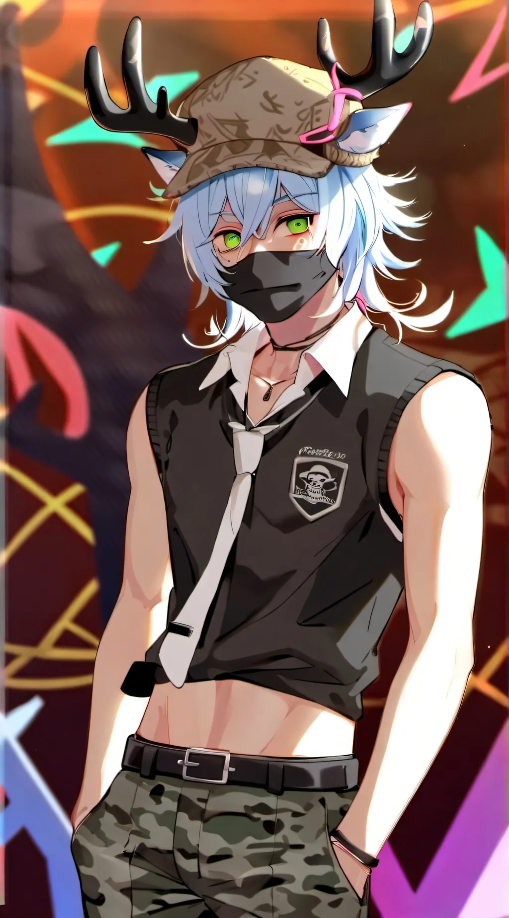 ai character: Evende  background