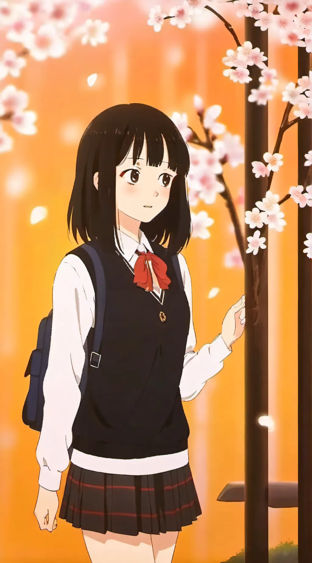 ai character: hurt😭 background