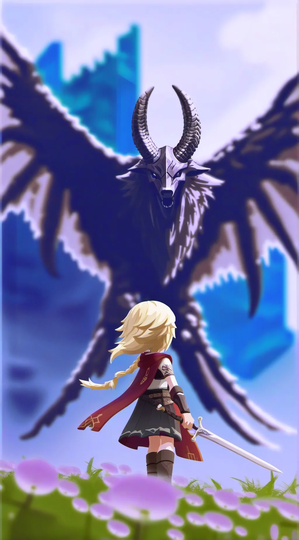 ai character: ninjago background