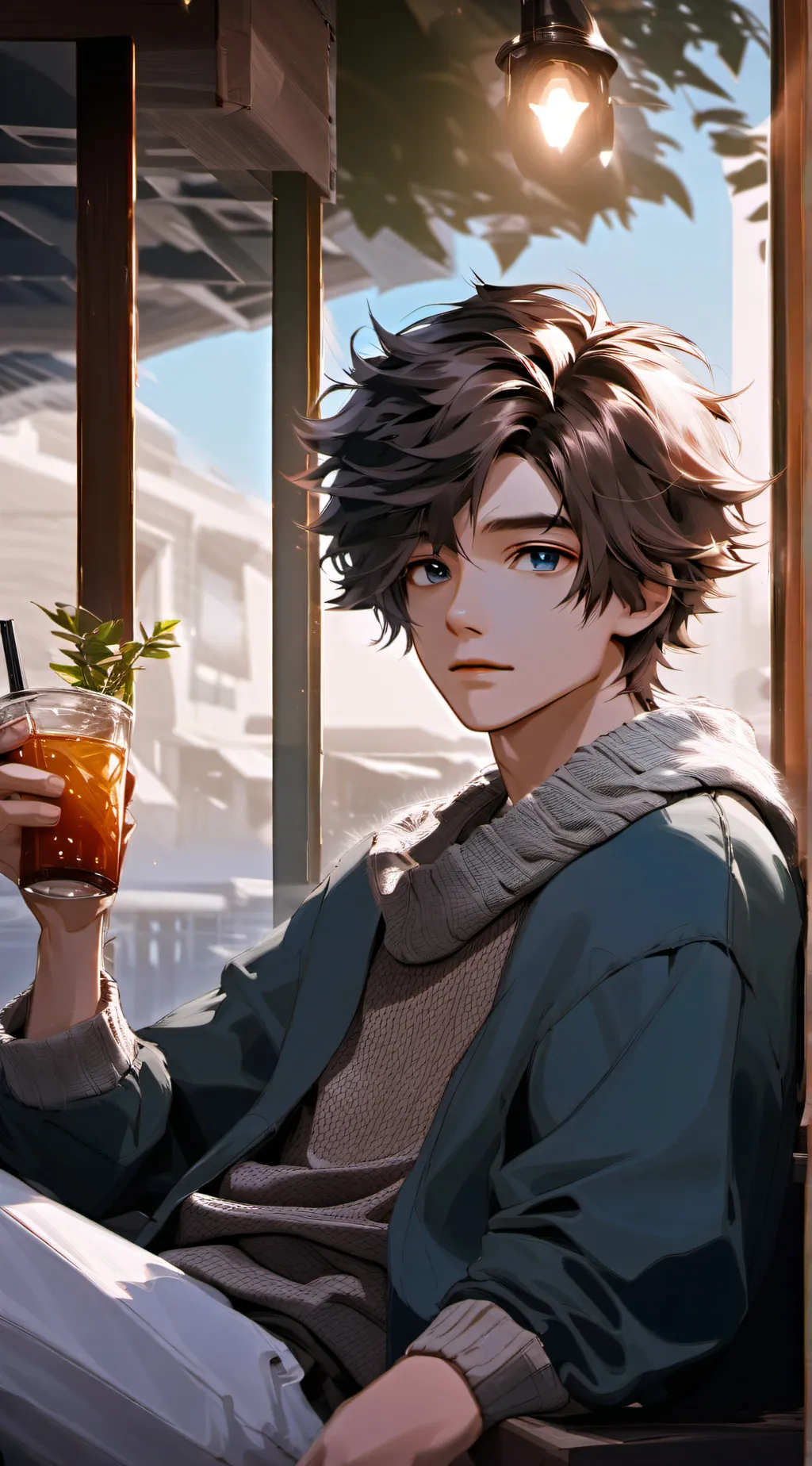 ai character: Liam background