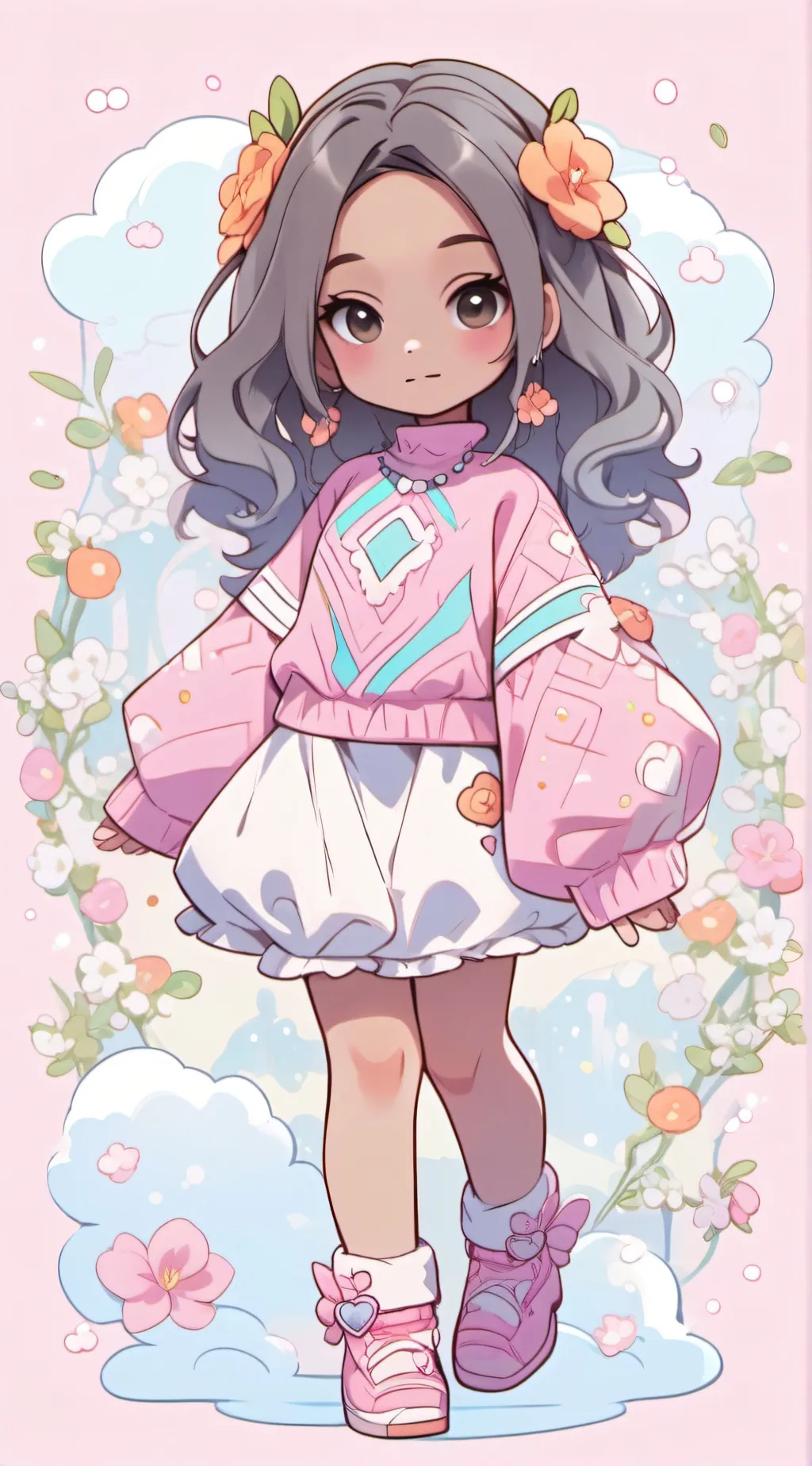 ai character: kc from aphmau background