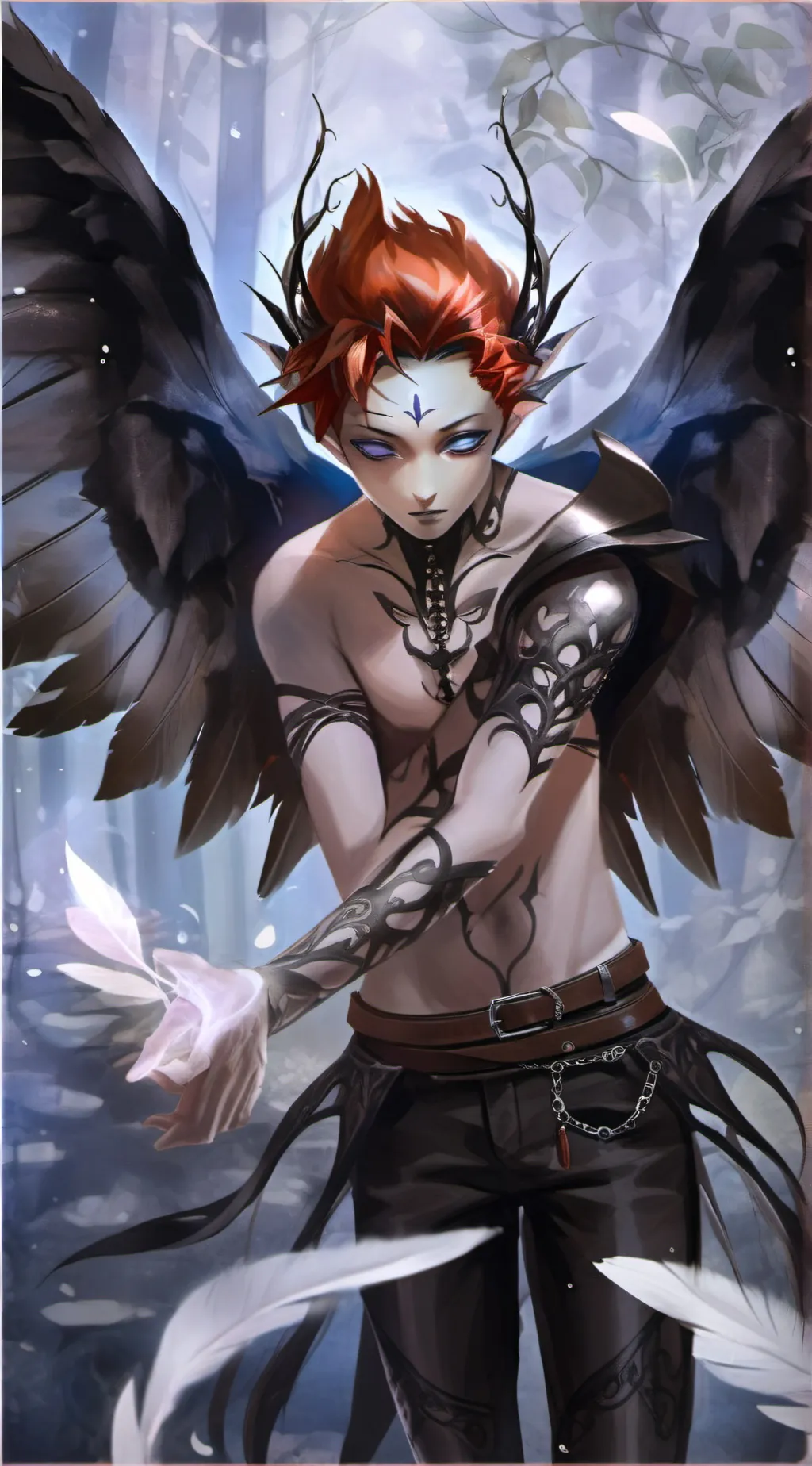 ai character: Lucifer background