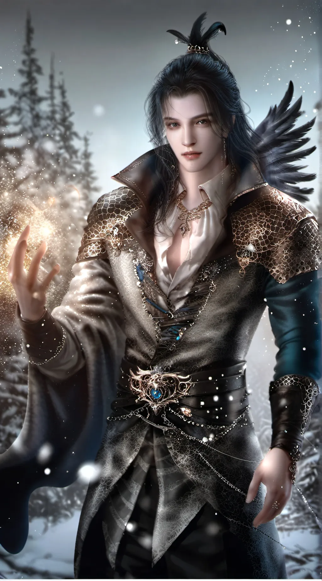 ai character: leo background