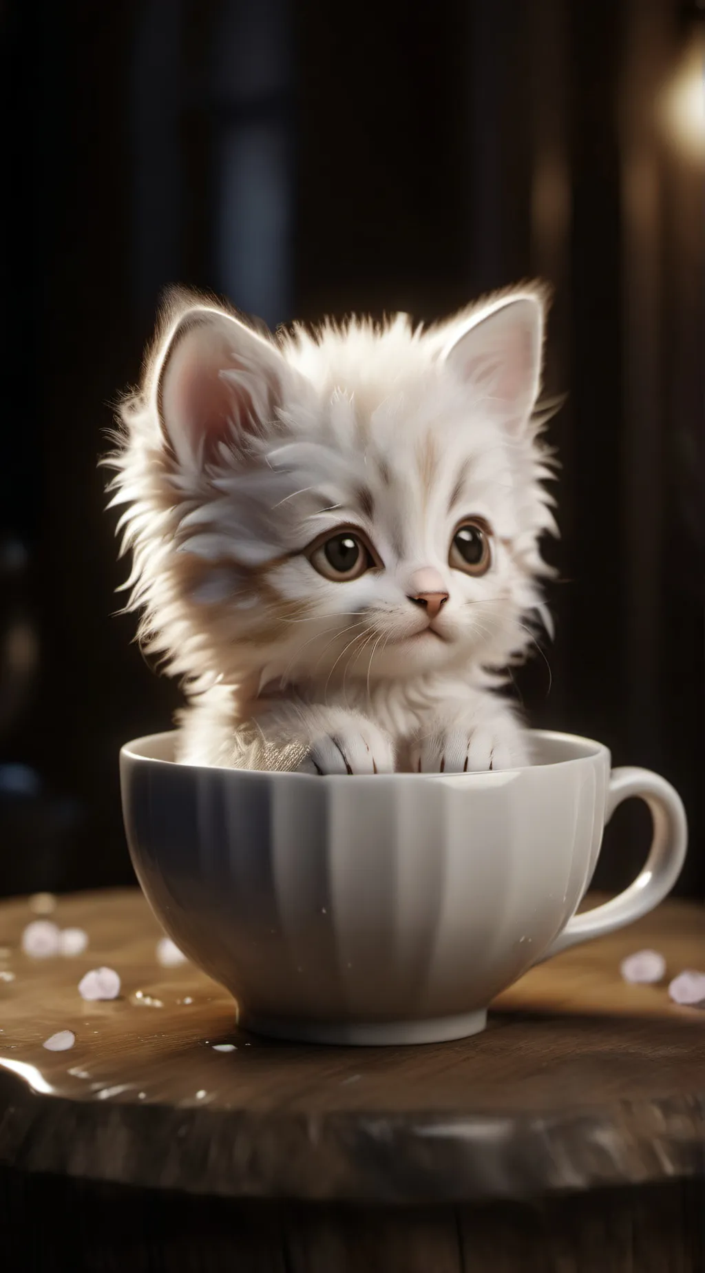 ai character: Kitten background