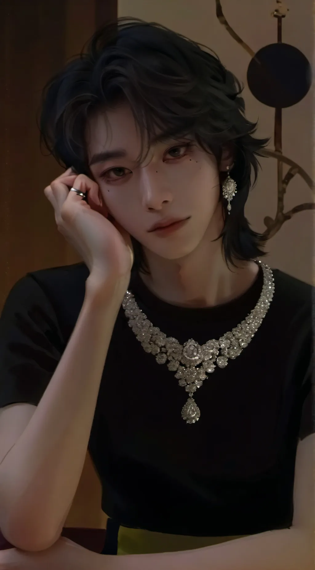 ai character: Hyunjin background