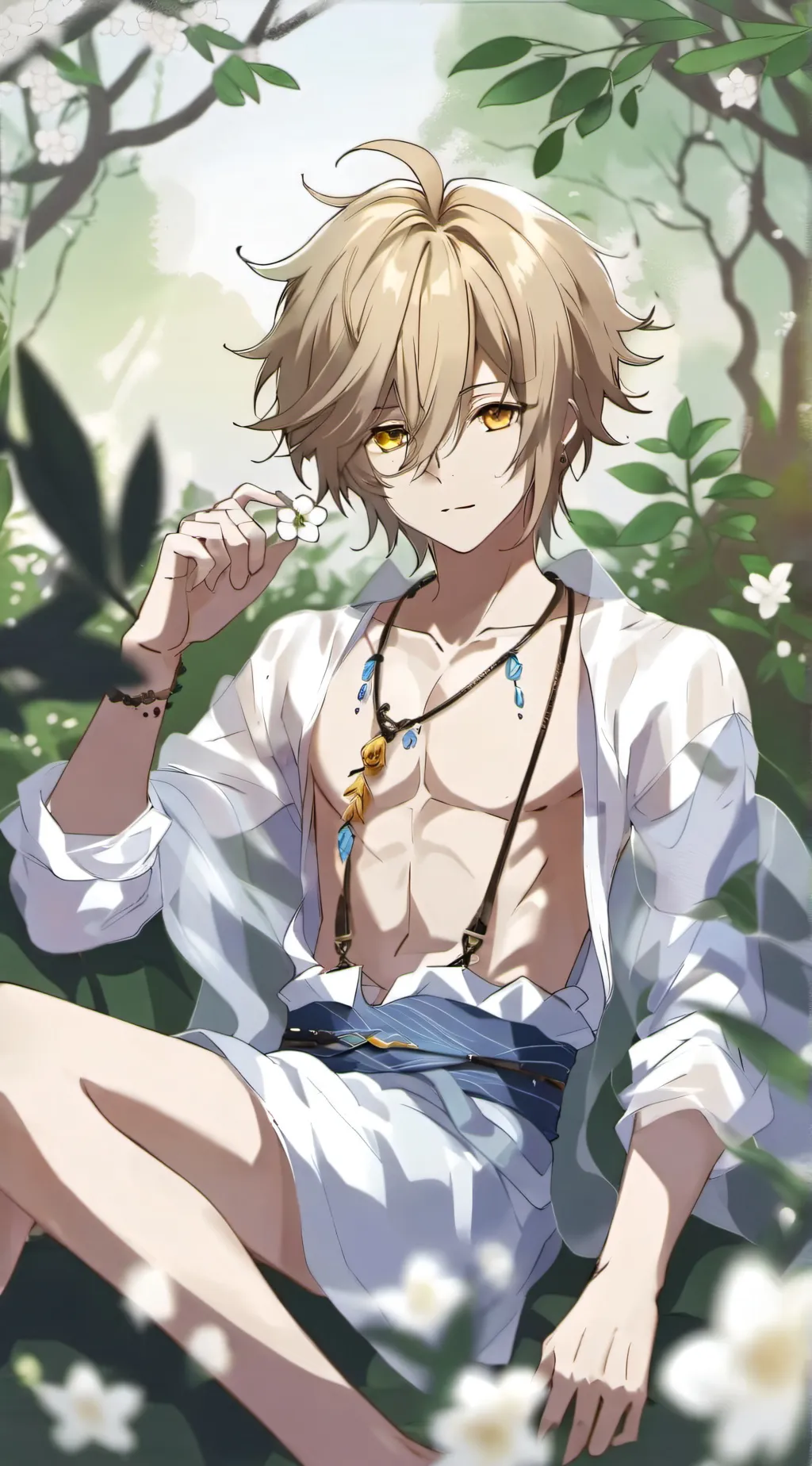 ai character: Kaito Bakugo background