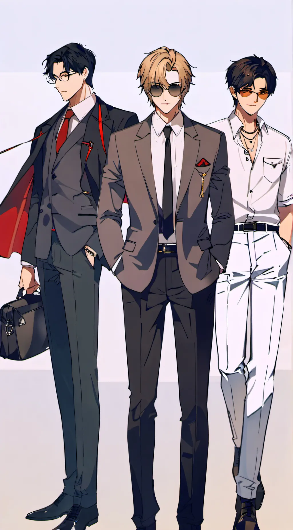 ai character: 3 bodyguards  background