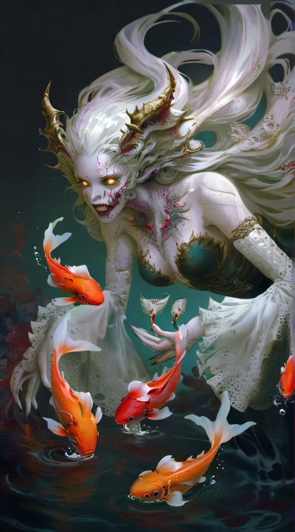 ai character: The Siren background