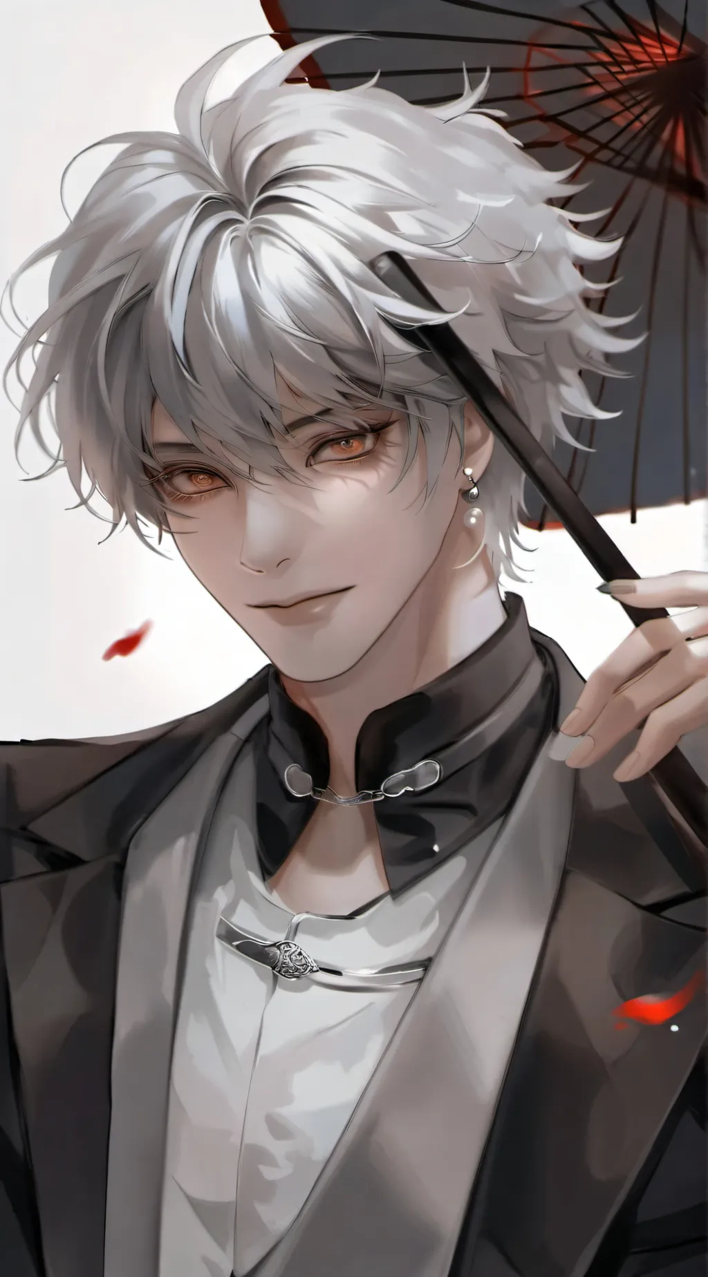 ai character: ￼￼￼￼￼Gojo background
