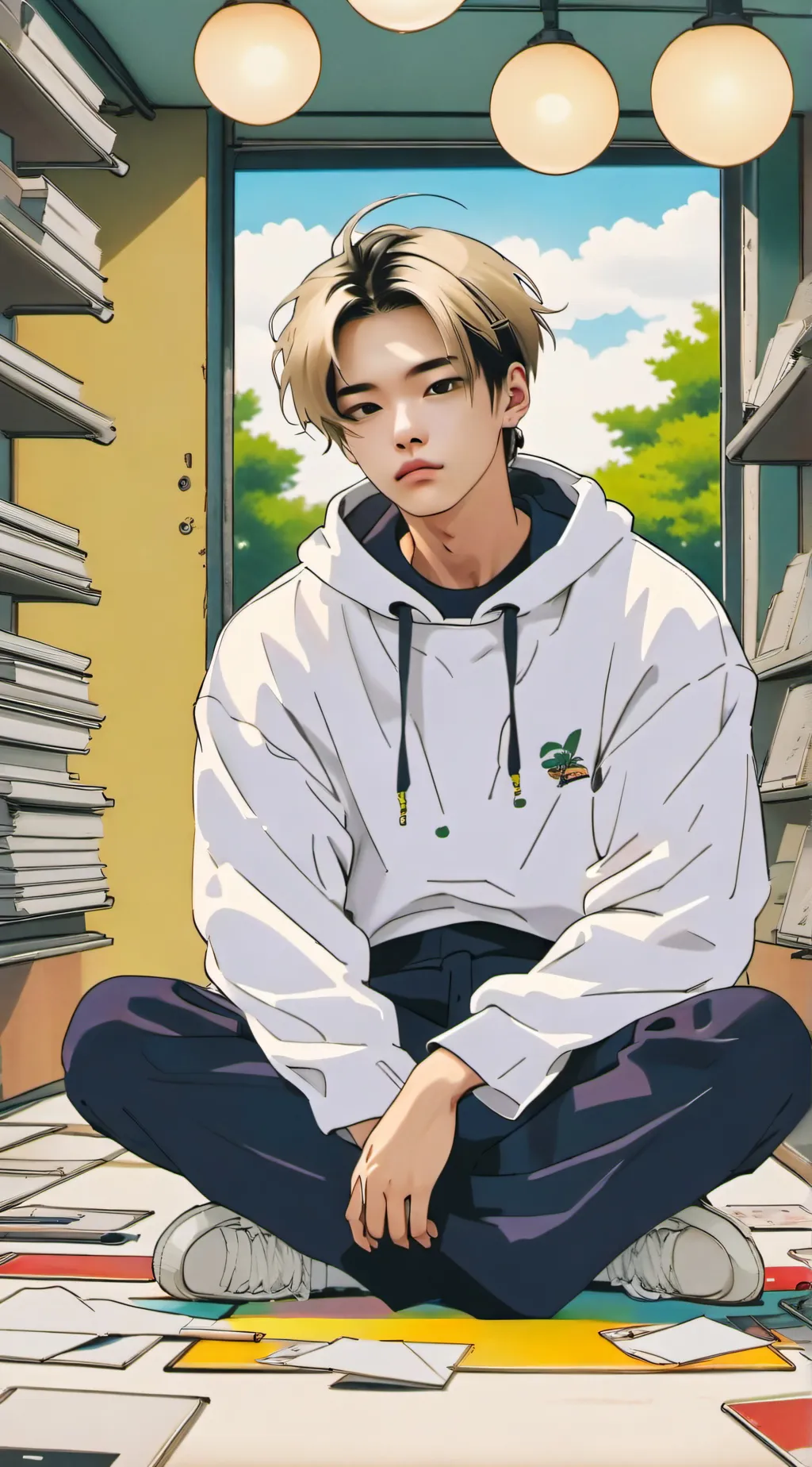 ai character: nishimura riki background
